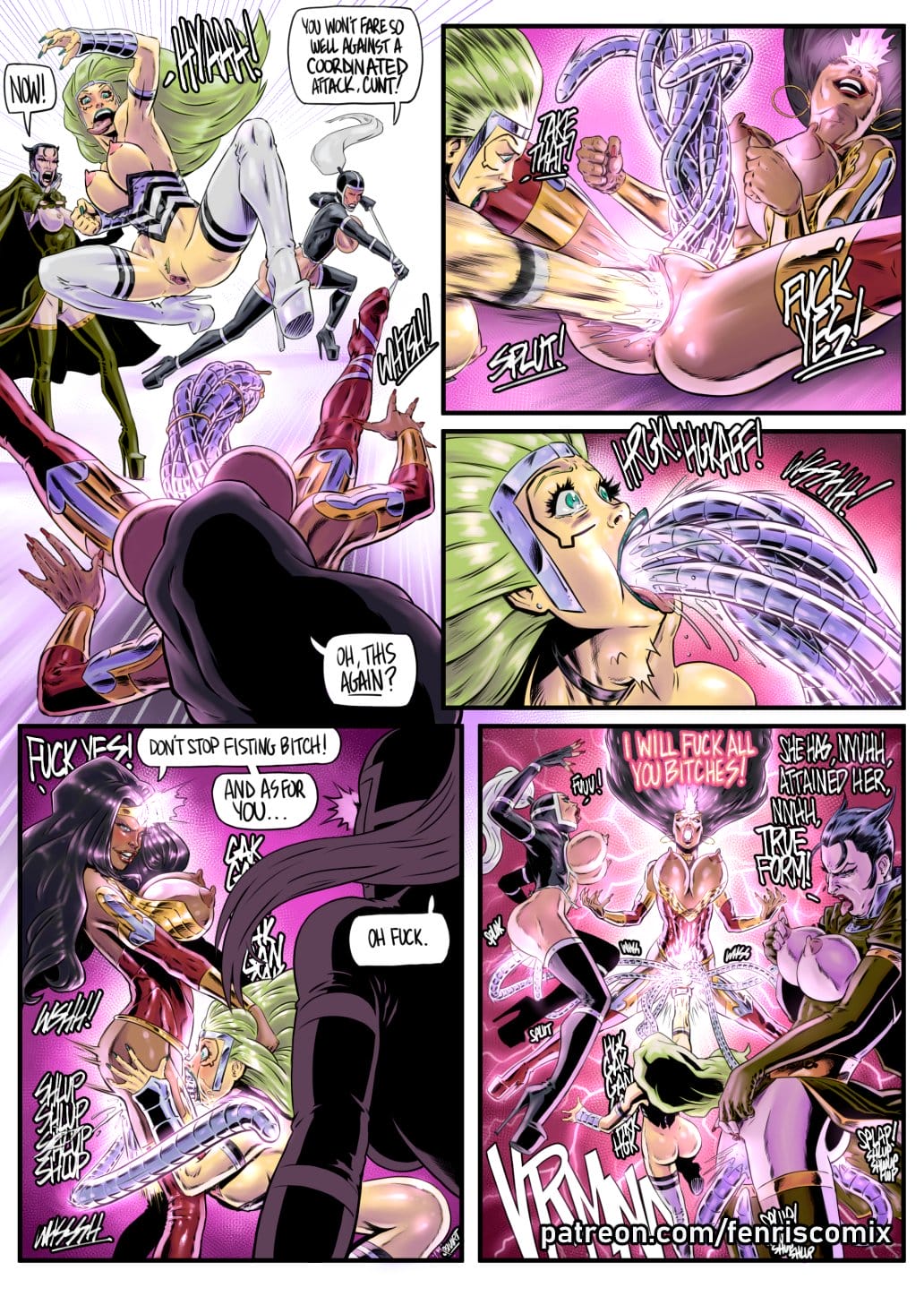 Wondercunt (Justice League) [Fenris Comix] 3 . Wondercunt - Chapter 3 (Justice League) [Fenris Comix] – page 18