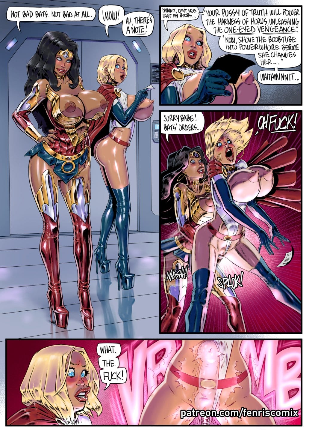 Wondercunt (Justice League) [Fenris Comix] 3 . Wondercunt - Chapter 3 (Justice League) [Fenris Comix] – page 5