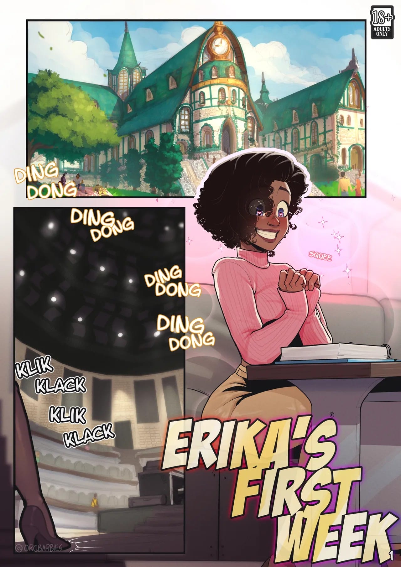 A Special Gobbo College Comic [OrcBarbies] 0.1 . Erika's First Week - [OrcBarbies] – page 14