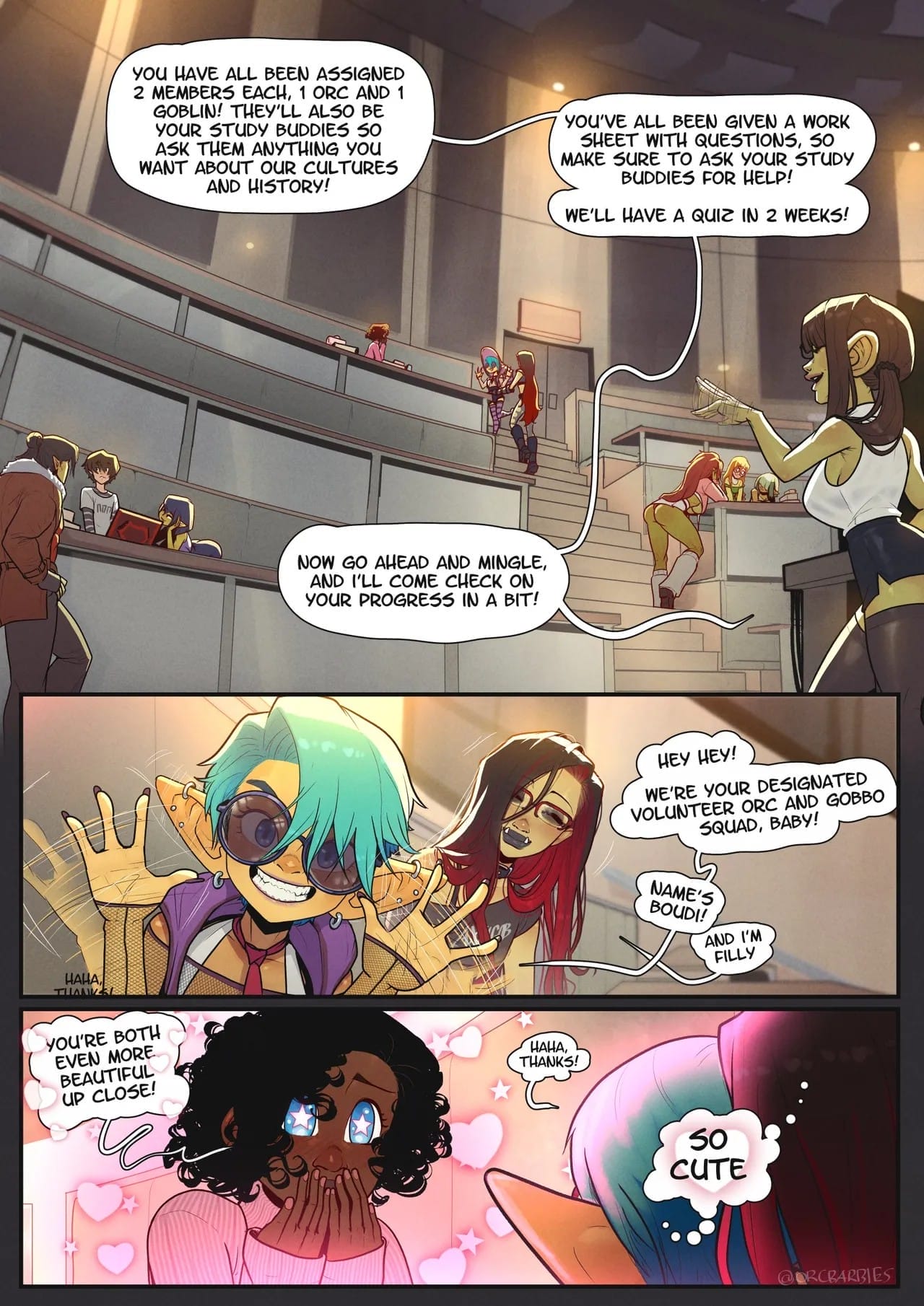 A Special Gobbo College Comic [OrcBarbies] 0.1 . Erika's First Week - [OrcBarbies] – page 20