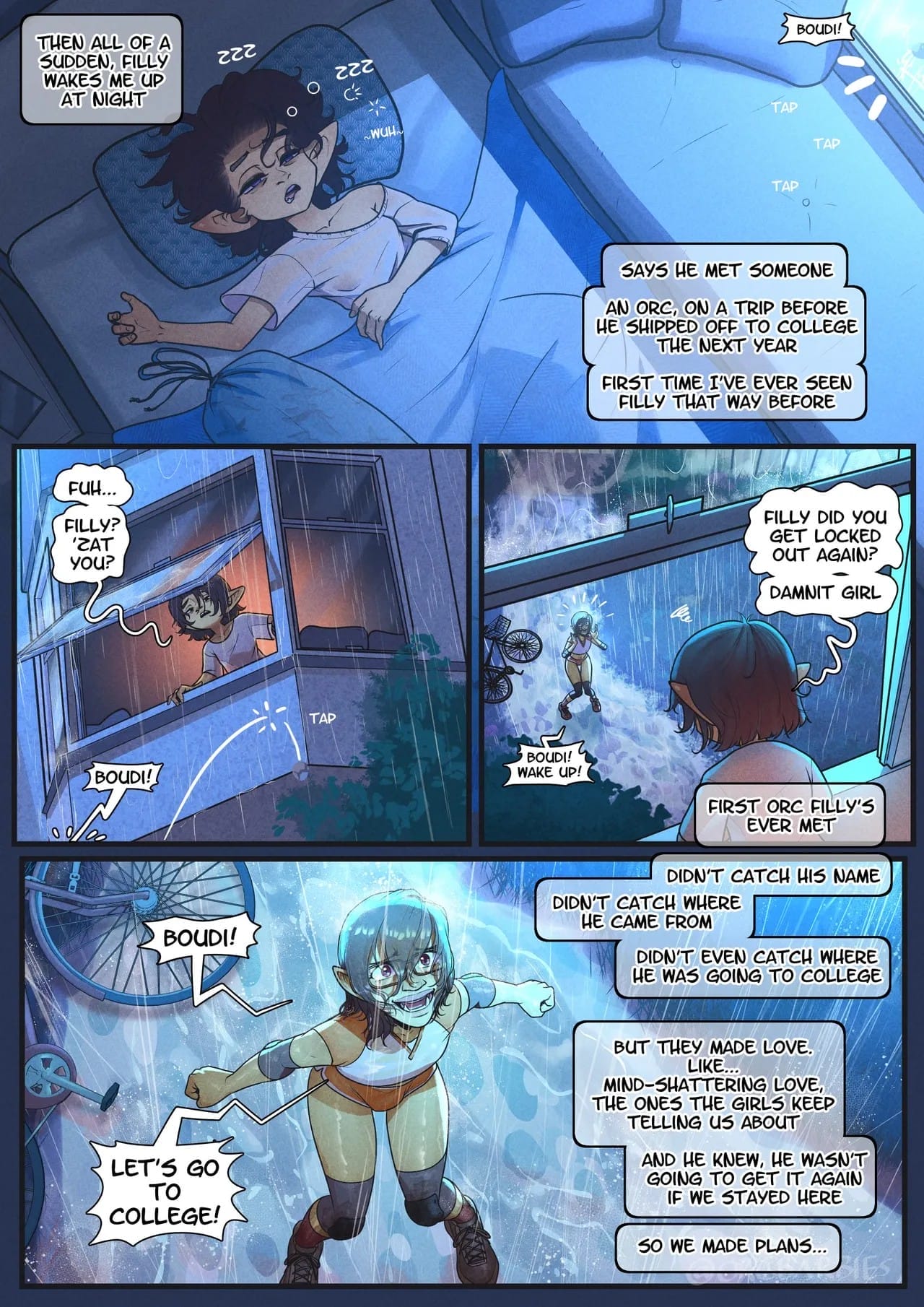 A Special Gobbo College Comic [OrcBarbies] 0.1 . Erika's First Week - [OrcBarbies] – page 27