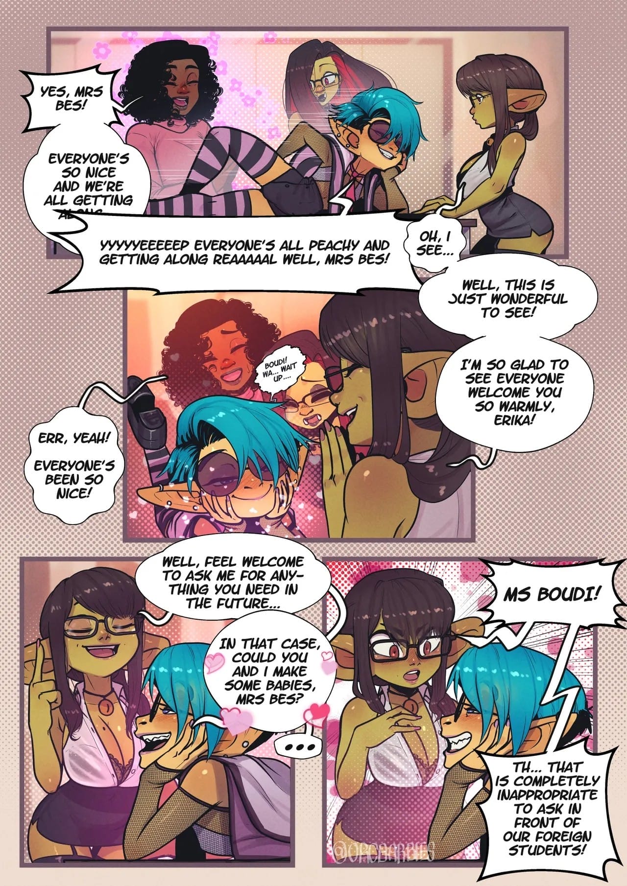 A Special Gobbo College Comic [OrcBarbies] 0.1 . Erika's First Week - [OrcBarbies] – page 32