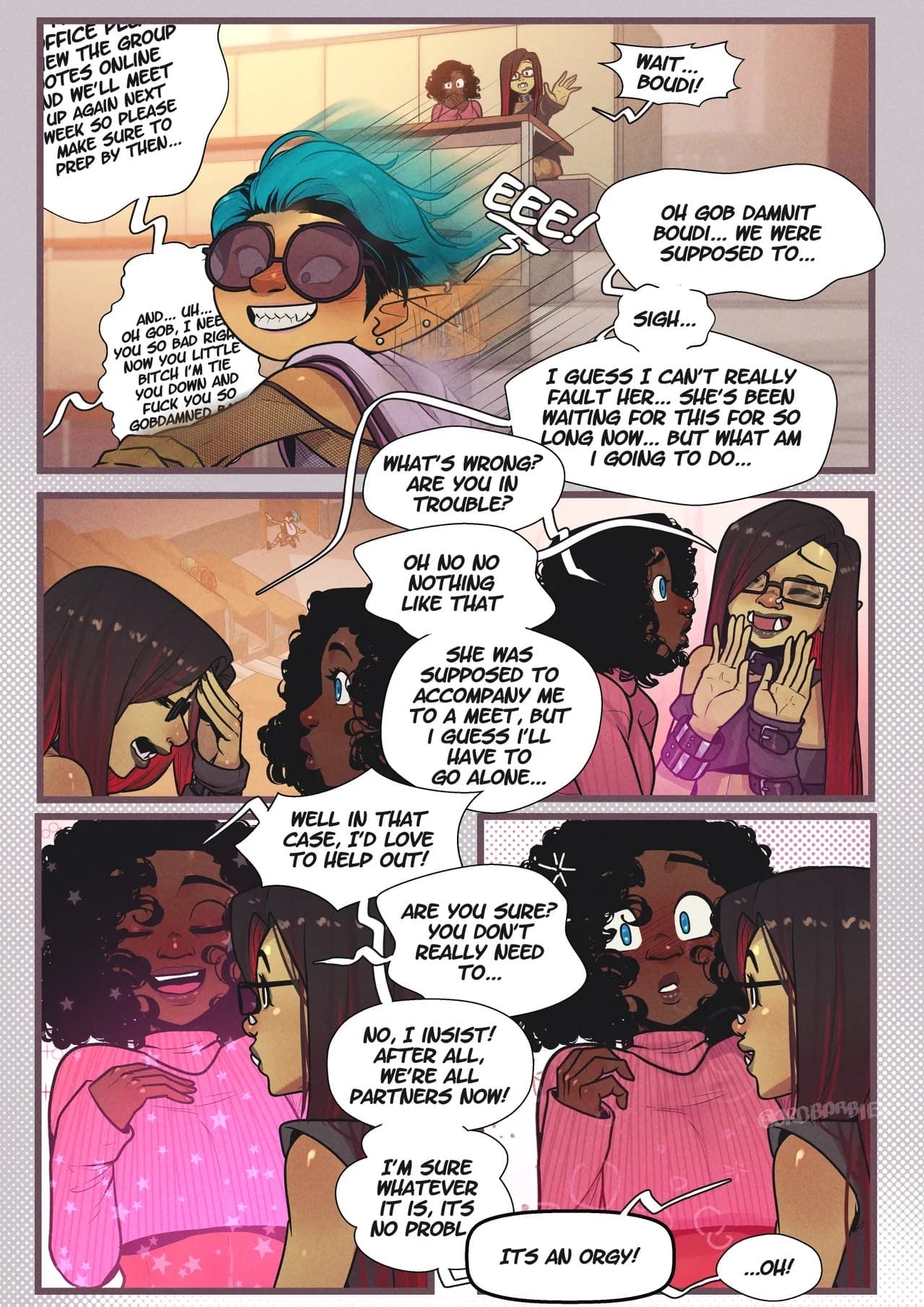 A Special Gobbo College Comic [OrcBarbies] 0.1 . Erika's First Week - [OrcBarbies] – page 34
