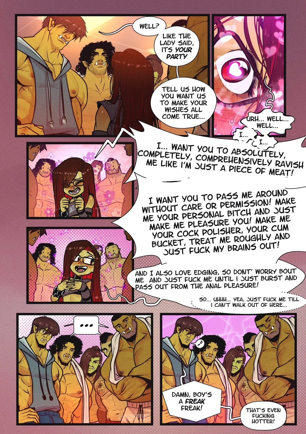 A Special Gobbo College Comic [OrcBarbies] 0.1 . Erika's First Week - [OrcBarbies] – page 38