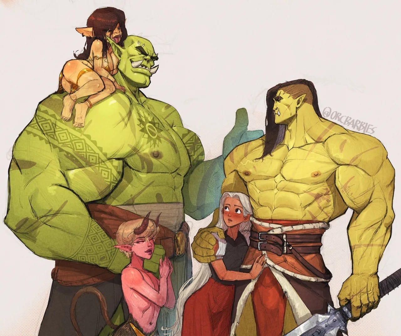 A Special Gobbo College Comic [OrcBarbies] 0.1 . Erika's First Week - [OrcBarbies] – page 45