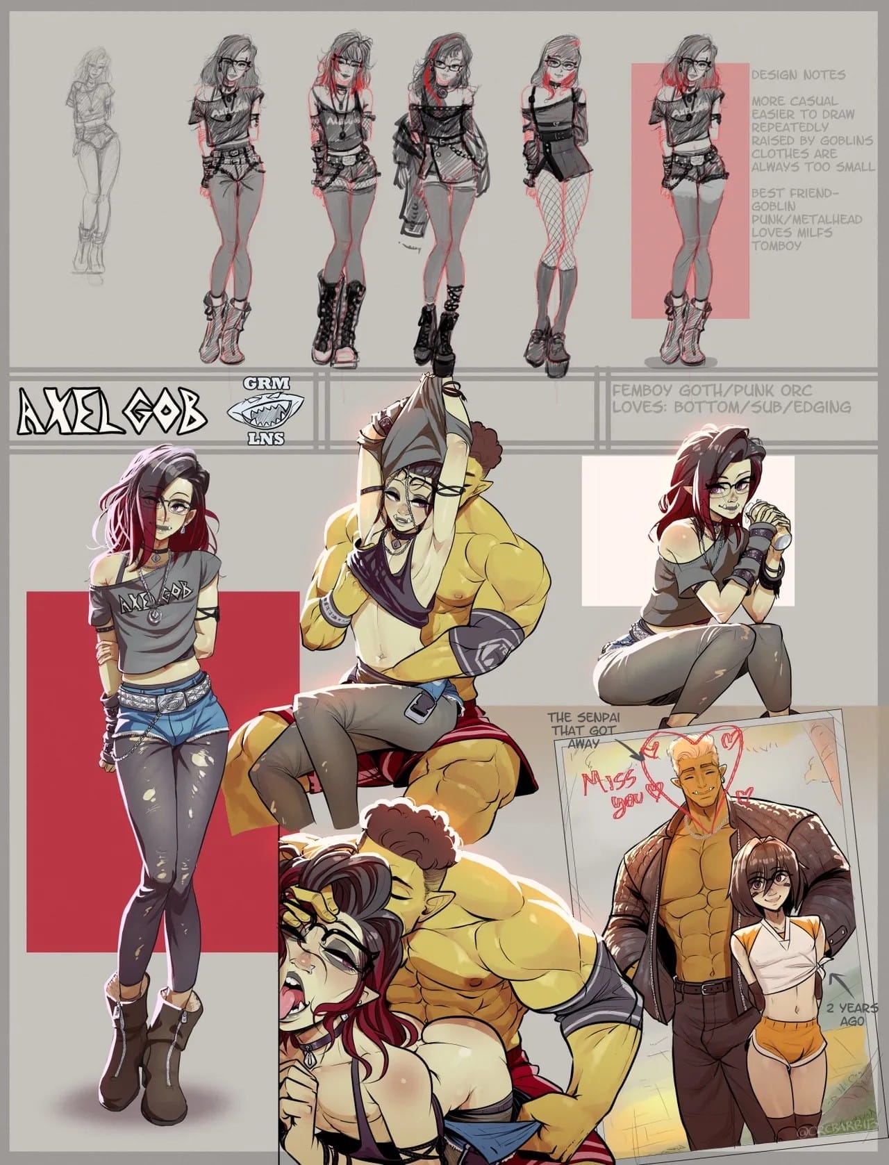 A Special Gobbo College Comic [OrcBarbies] 0.1 . Erika's First Week - [OrcBarbies] – page 9