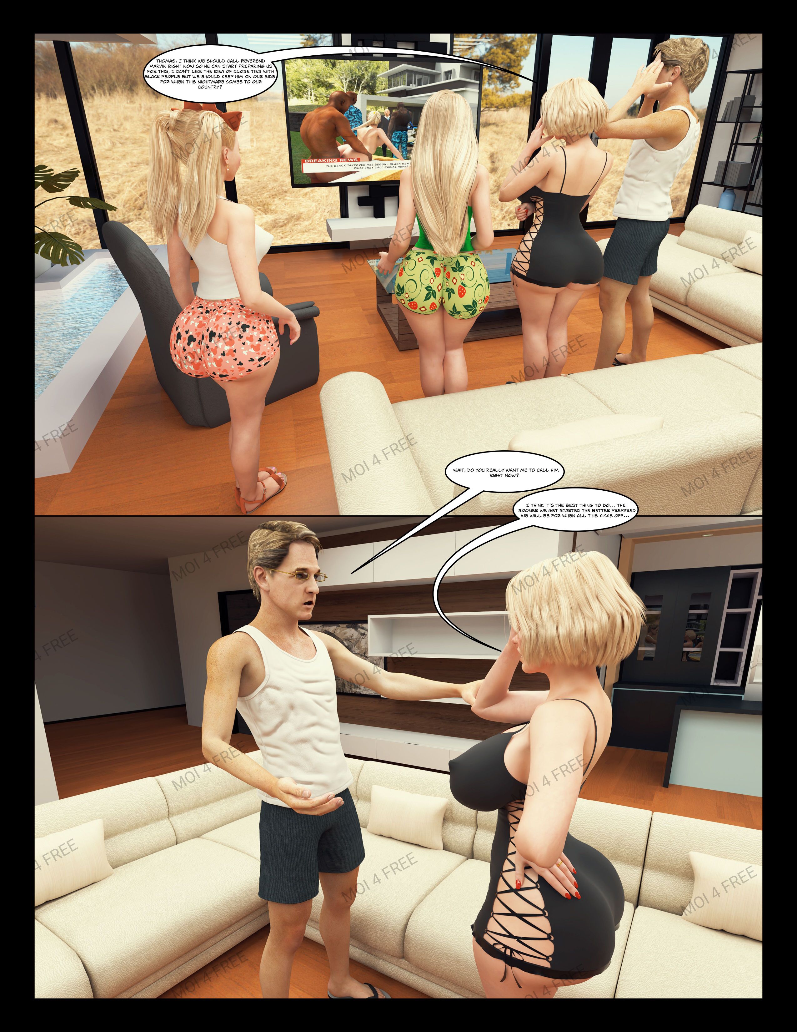 Black Takeover [Moiarte3D] 1 . Black Takeover - The Millers - Chapter 1 [Moiarte3D] – page 6