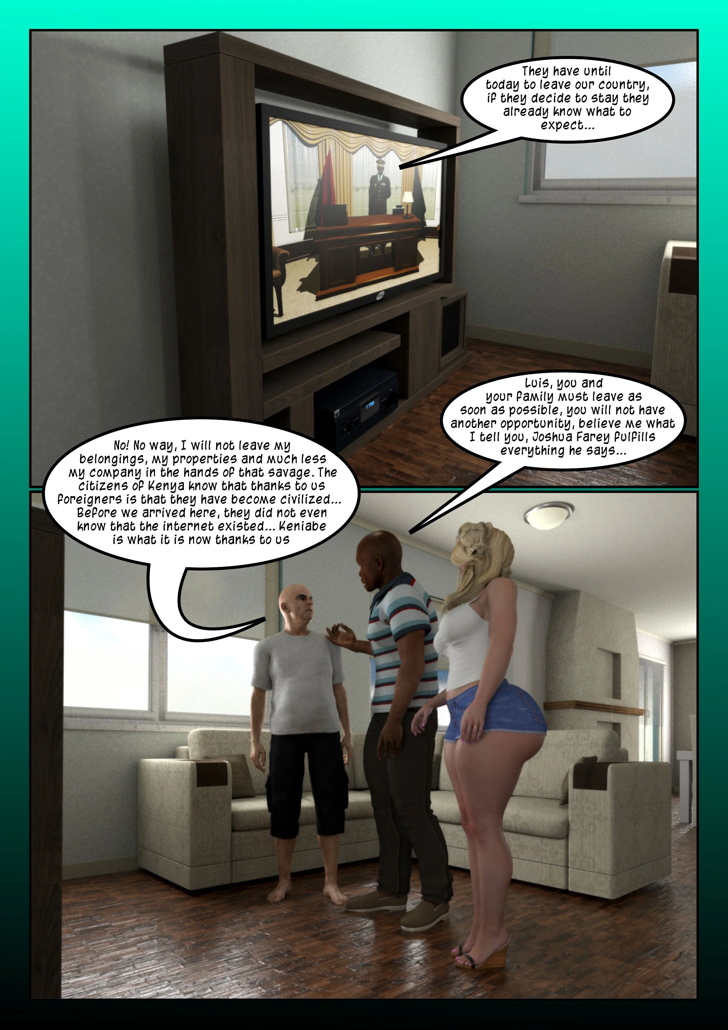 Black Takeover [Moiarte3D] 1 . Black Takeover - Chapter 1 [Moiarte3D] – page 4