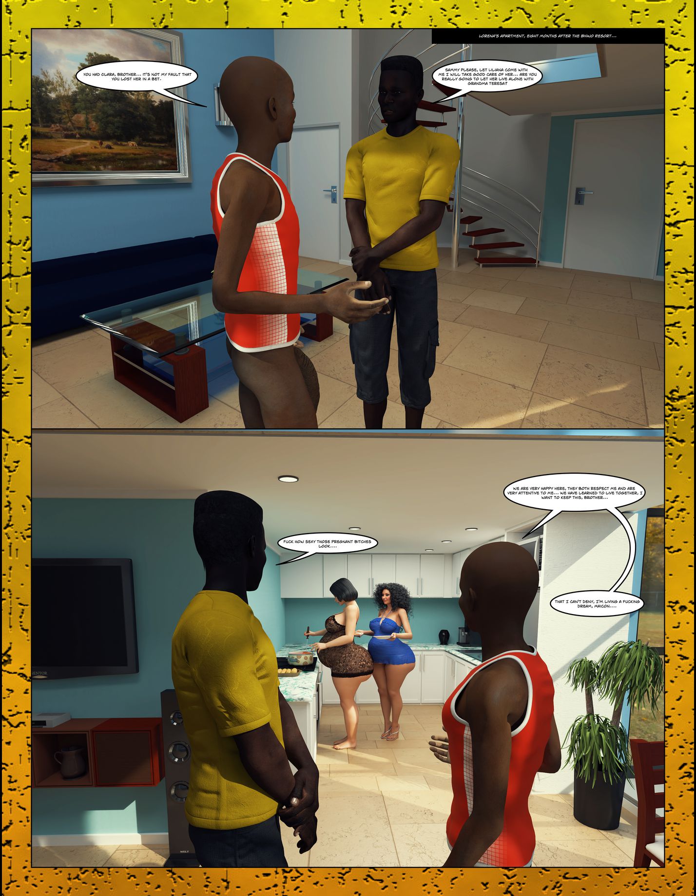 Black Takeover [Moiarte3D] 8 . Black Takeover - Game Over - Chapter 8 [Moiarte3D] – page 38