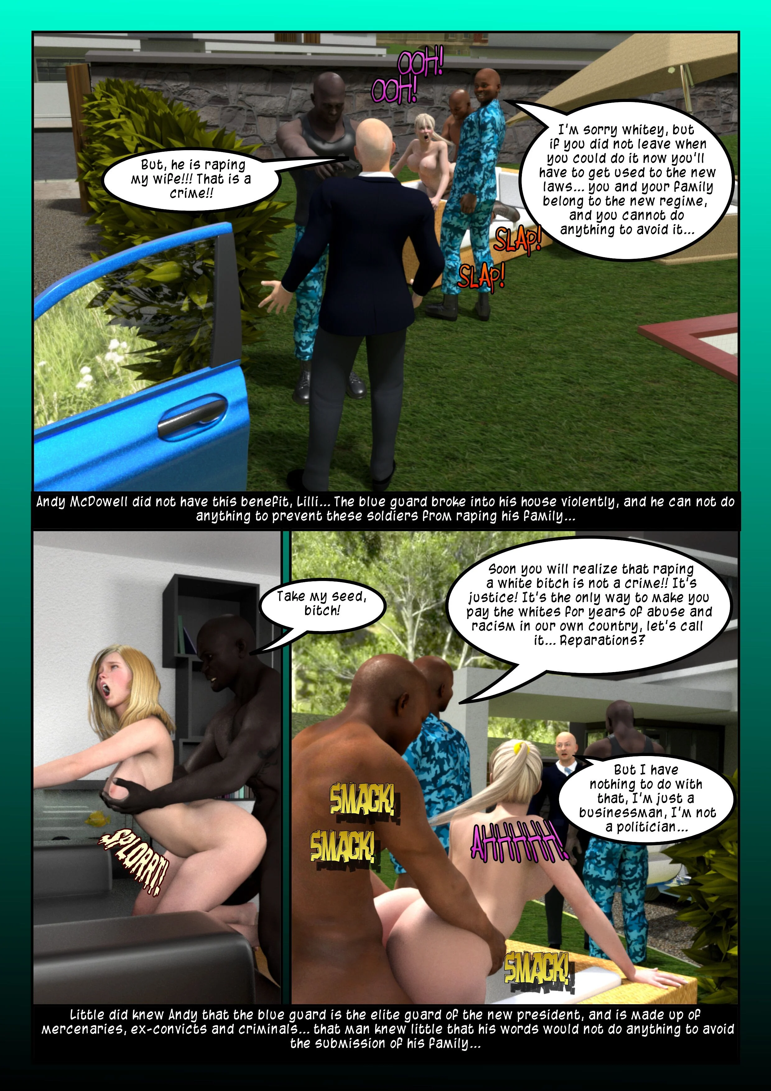 Black Takeover [Moiarte3D] 1 . Black Takeover - Chapter 1 [Moiarte3D] – page 14