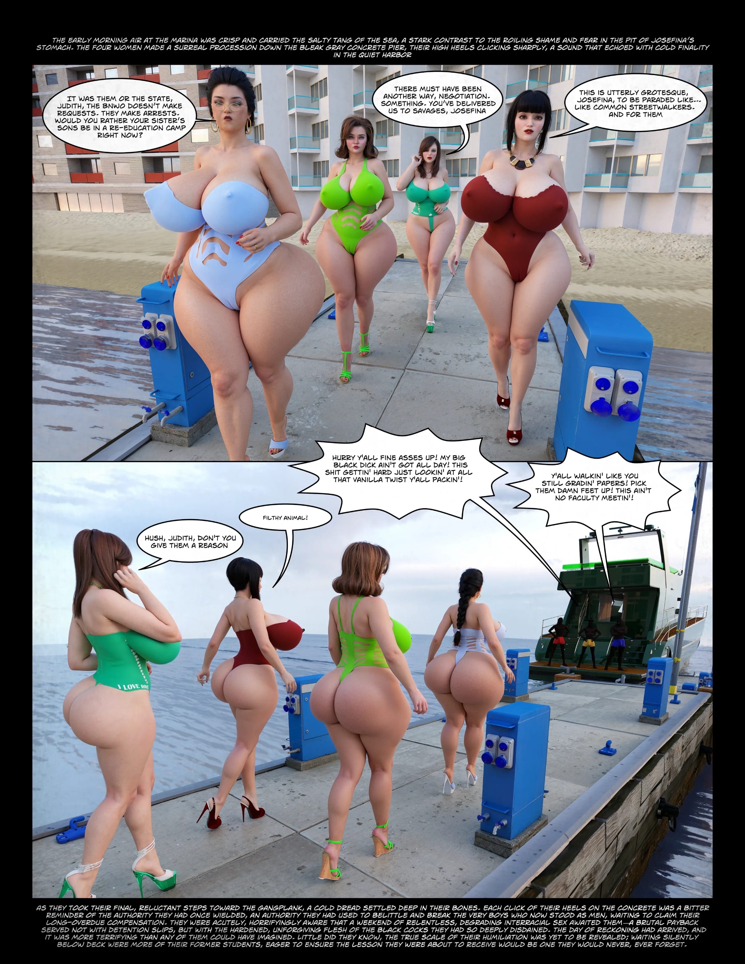 Black Takeover [Moiarte3D] 5 . Black Takeover - Ortega Chronicles - Chapter 5 [Moiarte3D] – page 79