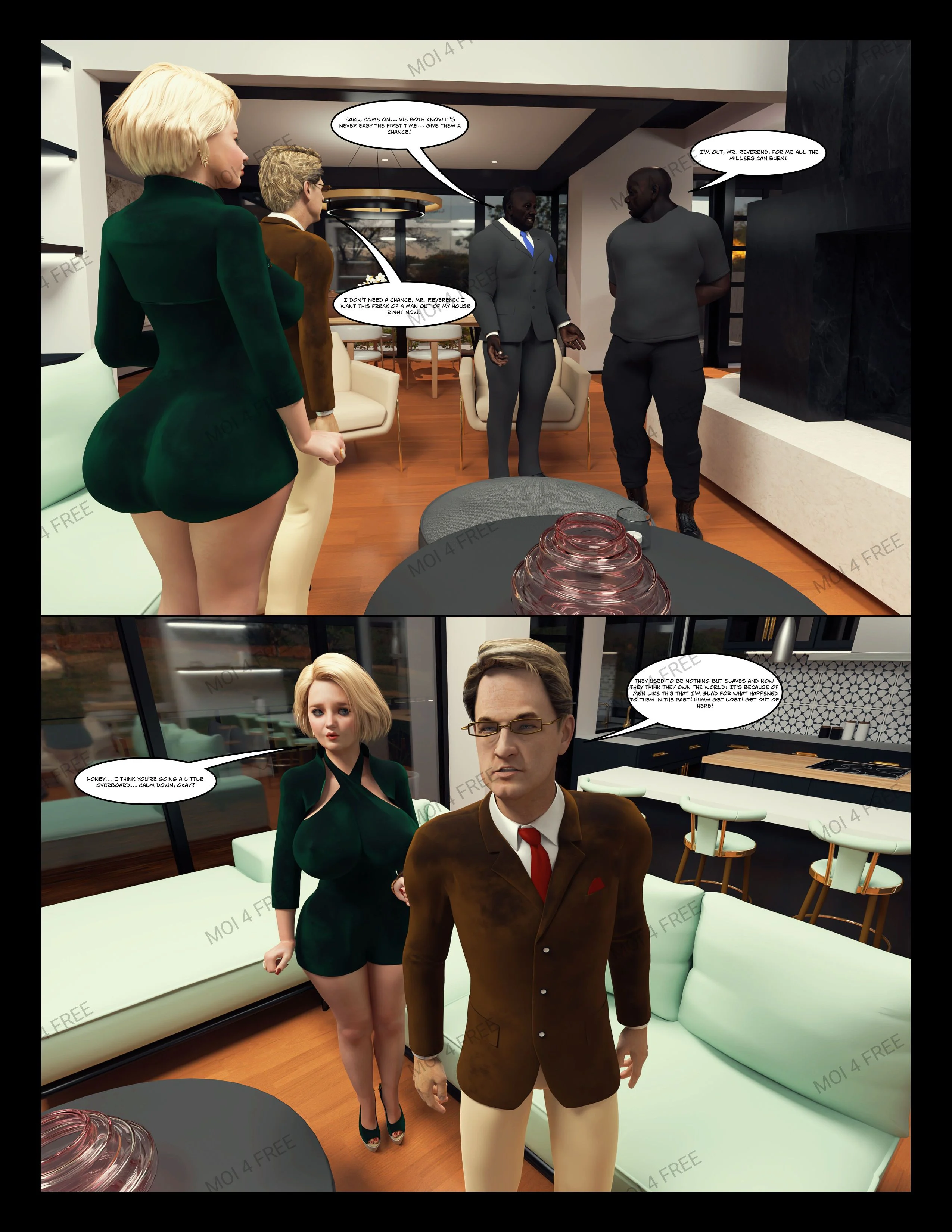 Black Takeover [Moiarte3D] 1 . Black Takeover - The Millers - Chapter 1 [Moiarte3D] – page 12