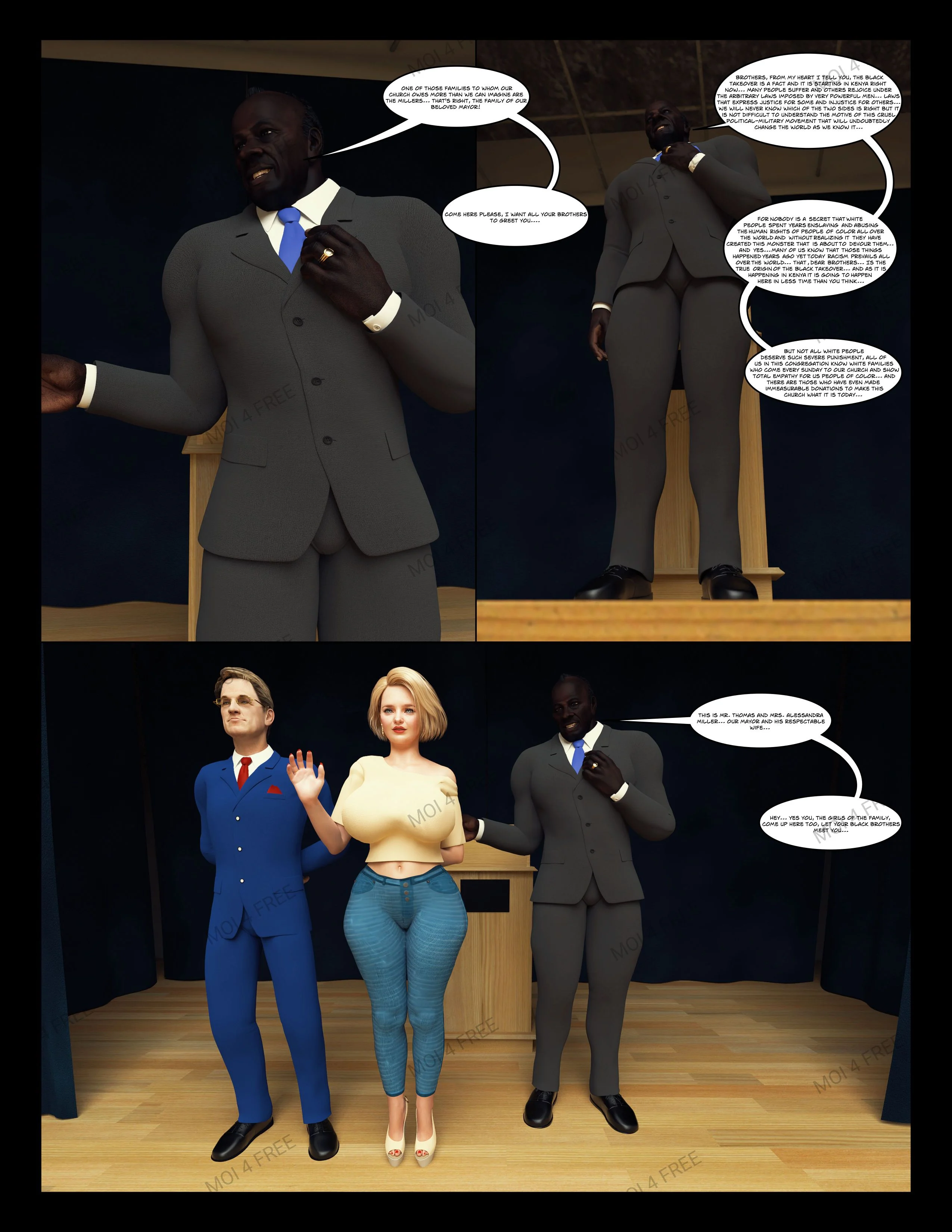 Black Takeover [Moiarte3D] 1 . Black Takeover - The Millers - Chapter 1 [Moiarte3D] – page 2