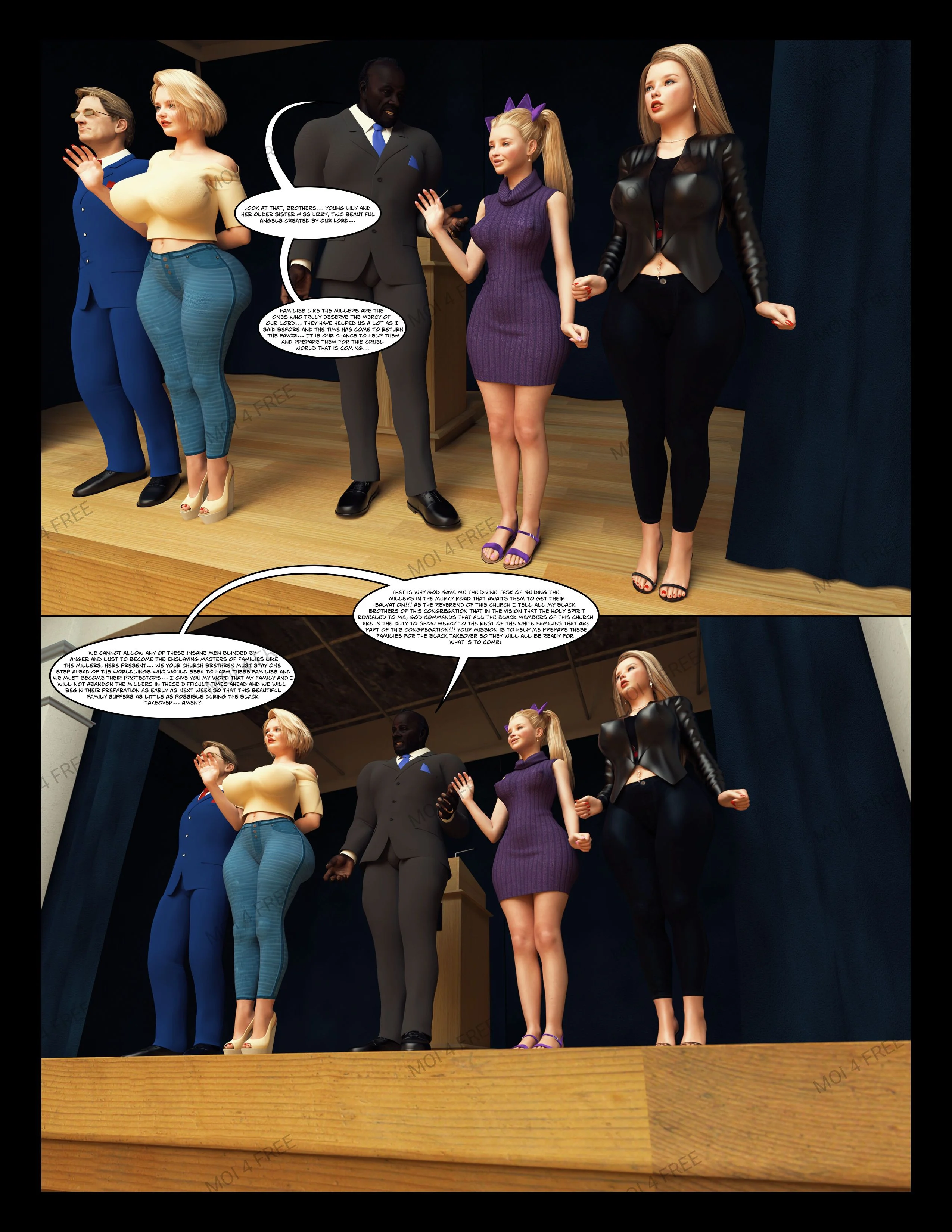 Black Takeover [Moiarte3D] 1 . Black Takeover - The Millers - Chapter 1 [Moiarte3D] – page 3