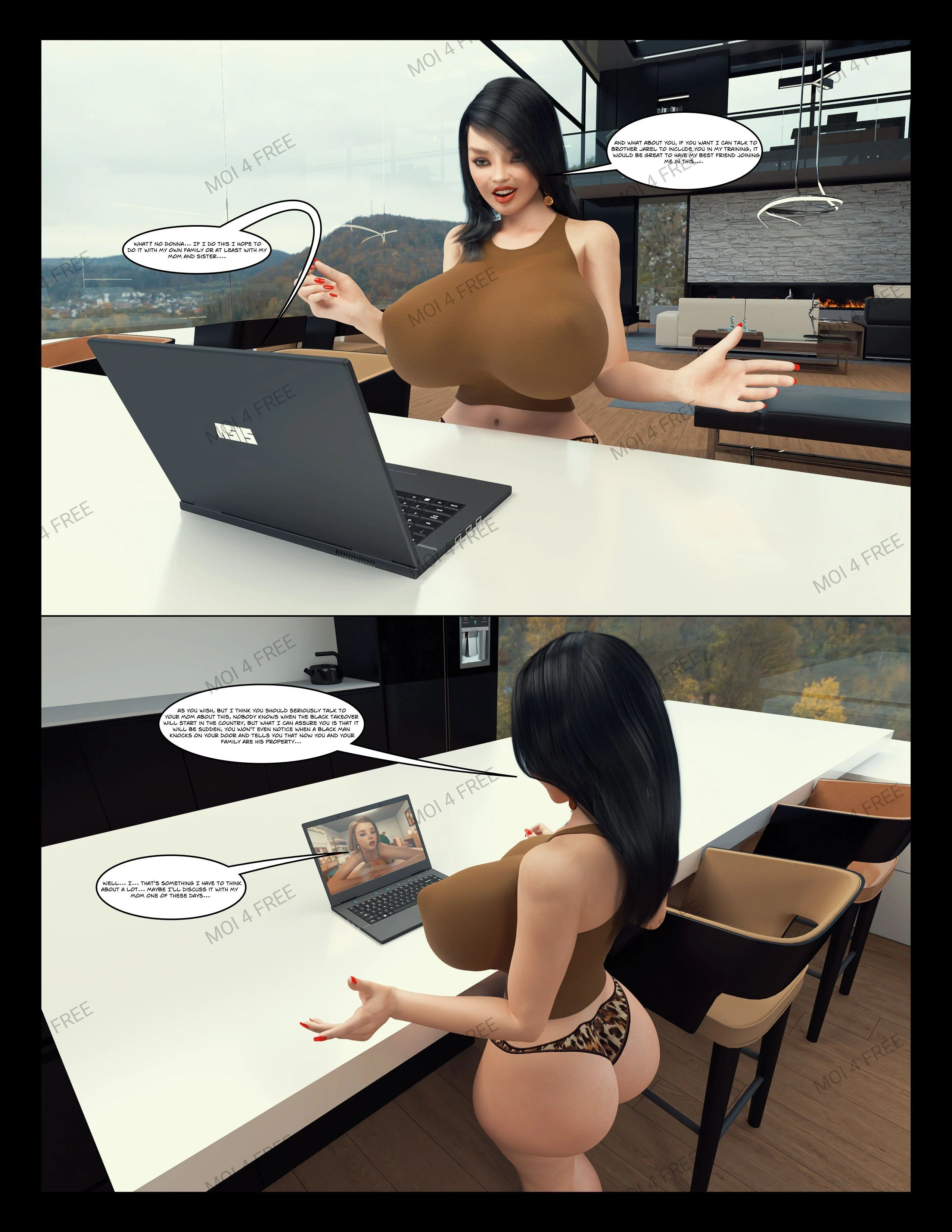 Black Takeover [Moiarte3D] 1 . Black Takeover - The Millers - Chapter 1 [Moiarte3D] – page 34