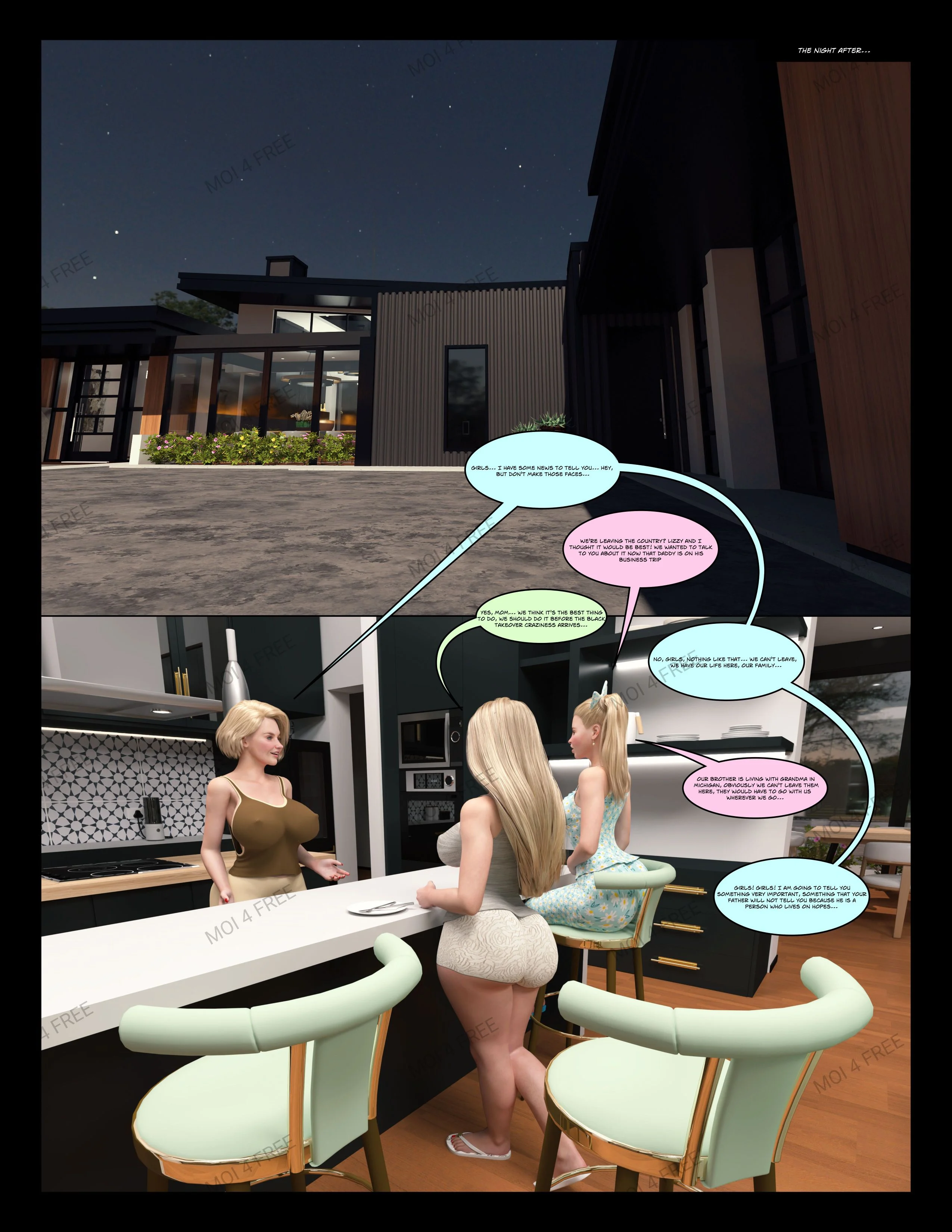 Black Takeover [Moiarte3D] 1 . Black Takeover - The Millers - Chapter 1 [Moiarte3D] – page 39