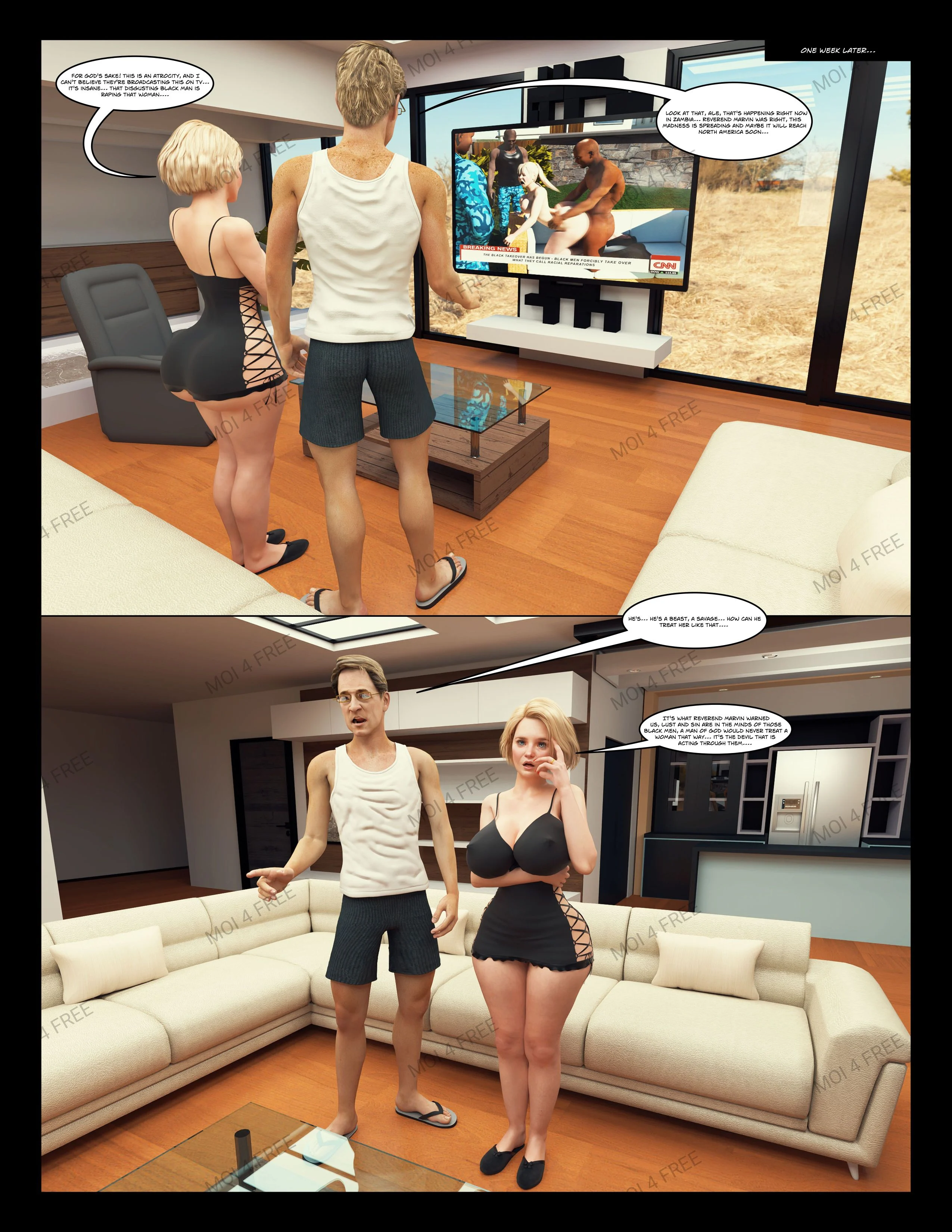Black Takeover [Moiarte3D] 1 . Black Takeover - The Millers - Chapter 1 [Moiarte3D] – page 4