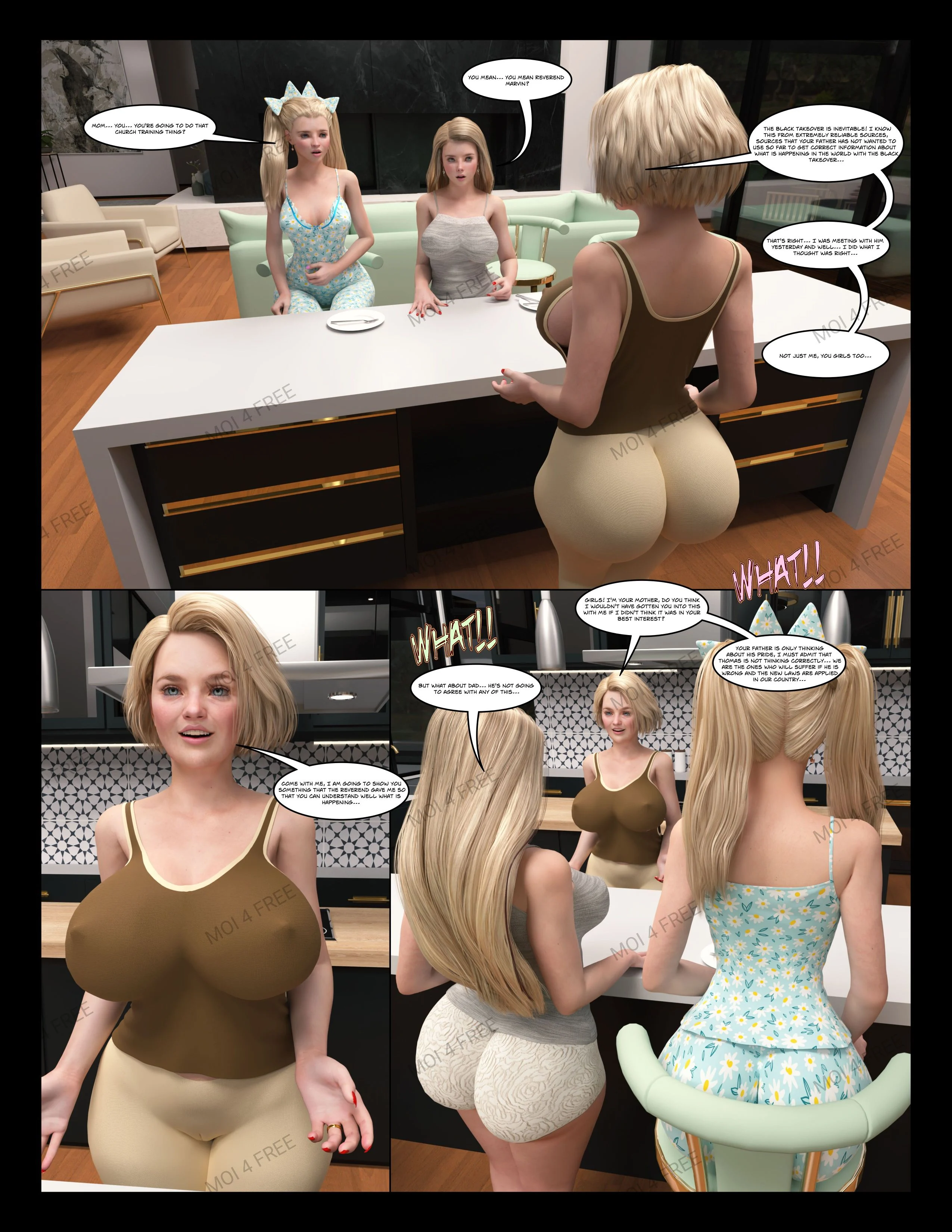 Black Takeover [Moiarte3D] 1 . Black Takeover - The Millers - Chapter 1 [Moiarte3D] – page 40