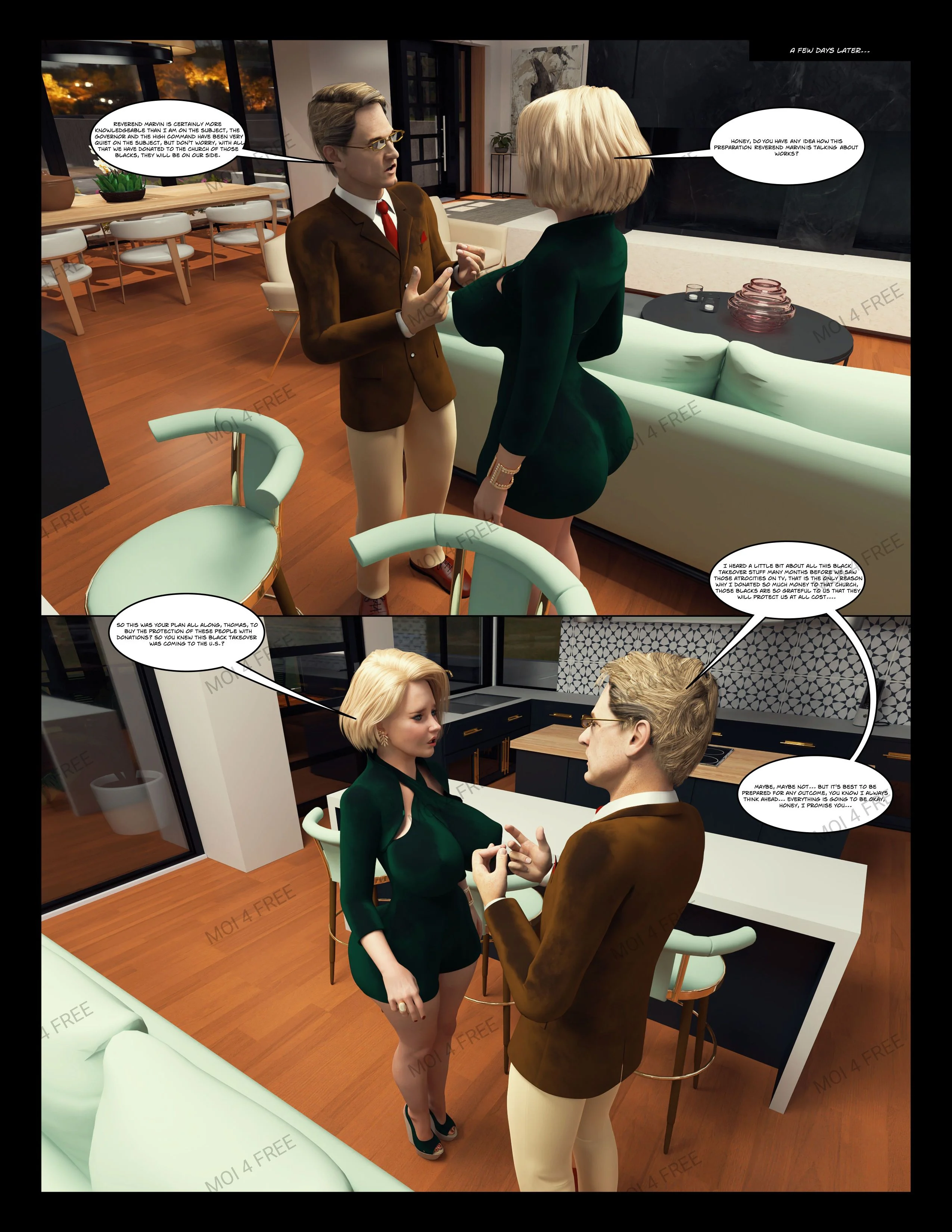 Black Takeover [Moiarte3D] 1 . Black Takeover - The Millers - Chapter 1 [Moiarte3D] – page 8
