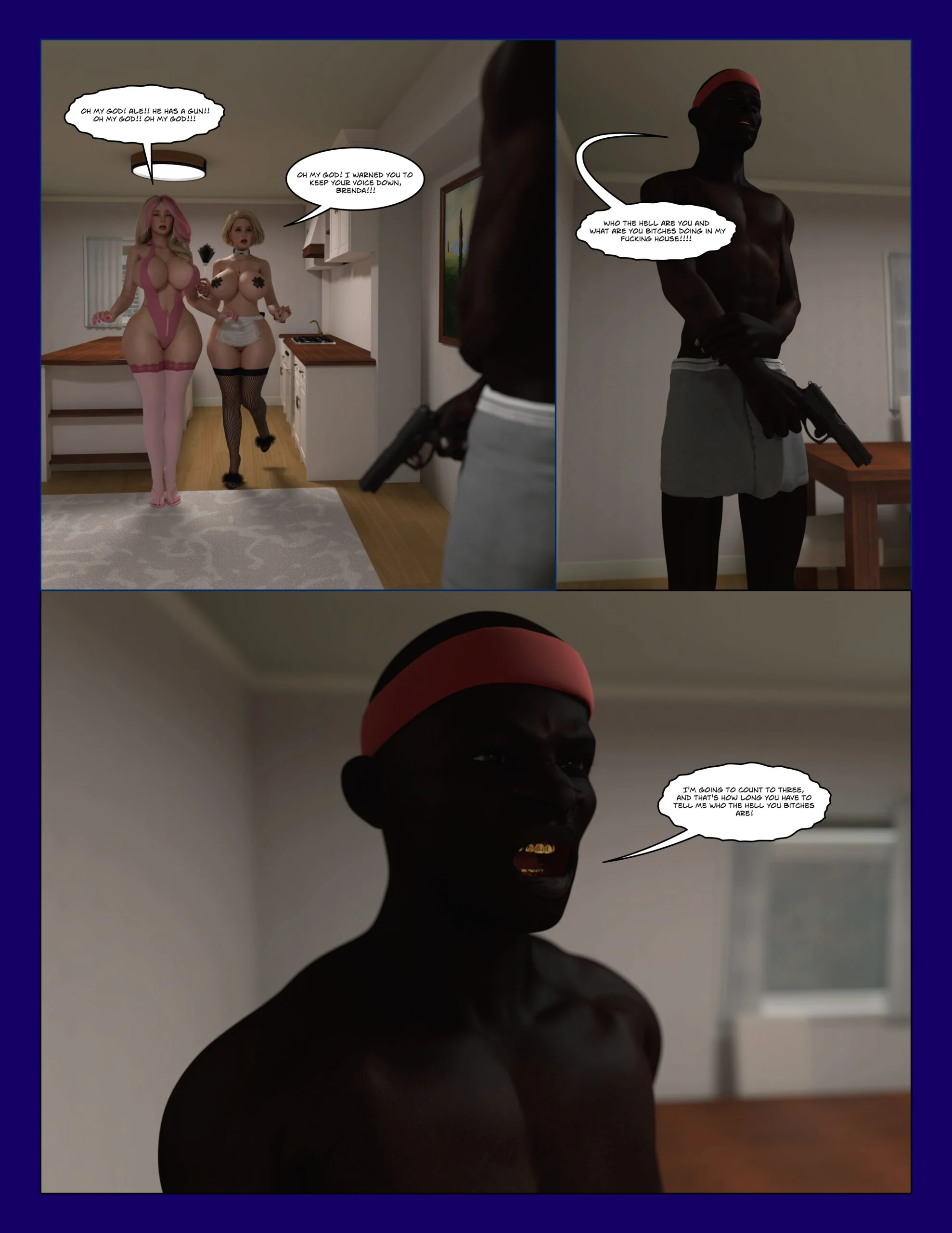 Black Takeover [Moiarte3D] 4 . Black Takeover - The Millers - Chapter 4 [Moiarte3D] – page 45