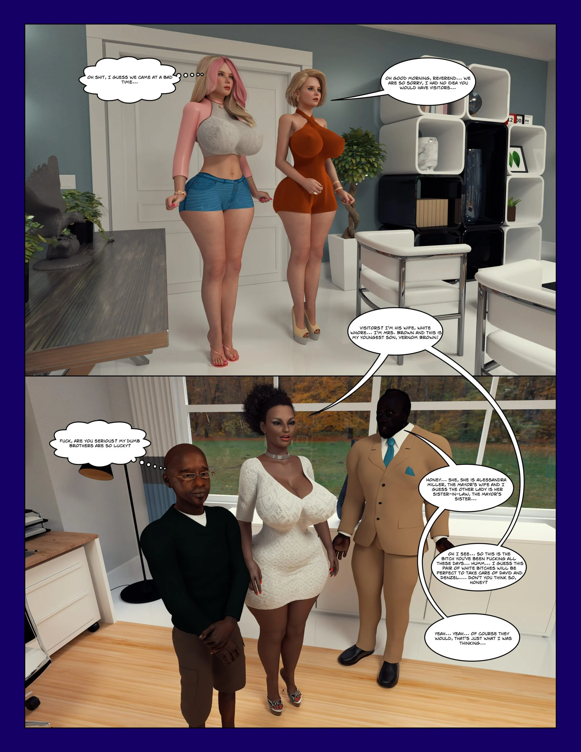 Black Takeover [Moiarte3D] 4 . Black Takeover - The Millers - Chapter 4 [Moiarte3D] – page 7