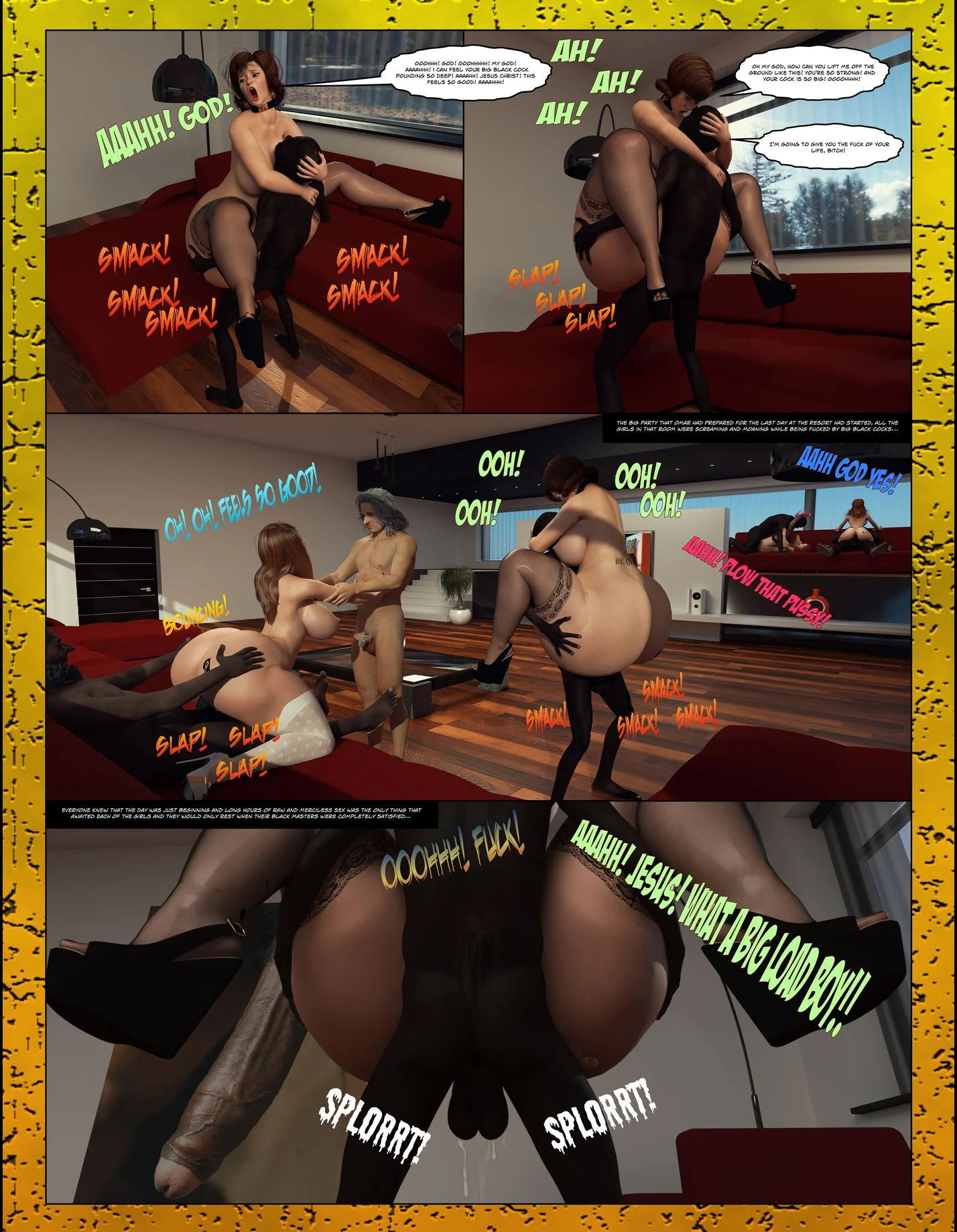 Black Takeover [Moiarte3D] 8 . Black Takeover - Game Over - Chapter 8 [Moiarte3D] – page 10