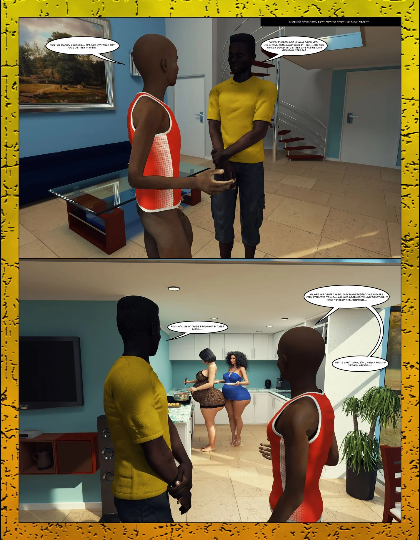 Black Takeover [Moiarte3D] 8 . Black Takeover - Game Over - Chapter 8 [Moiarte3D] – page 38