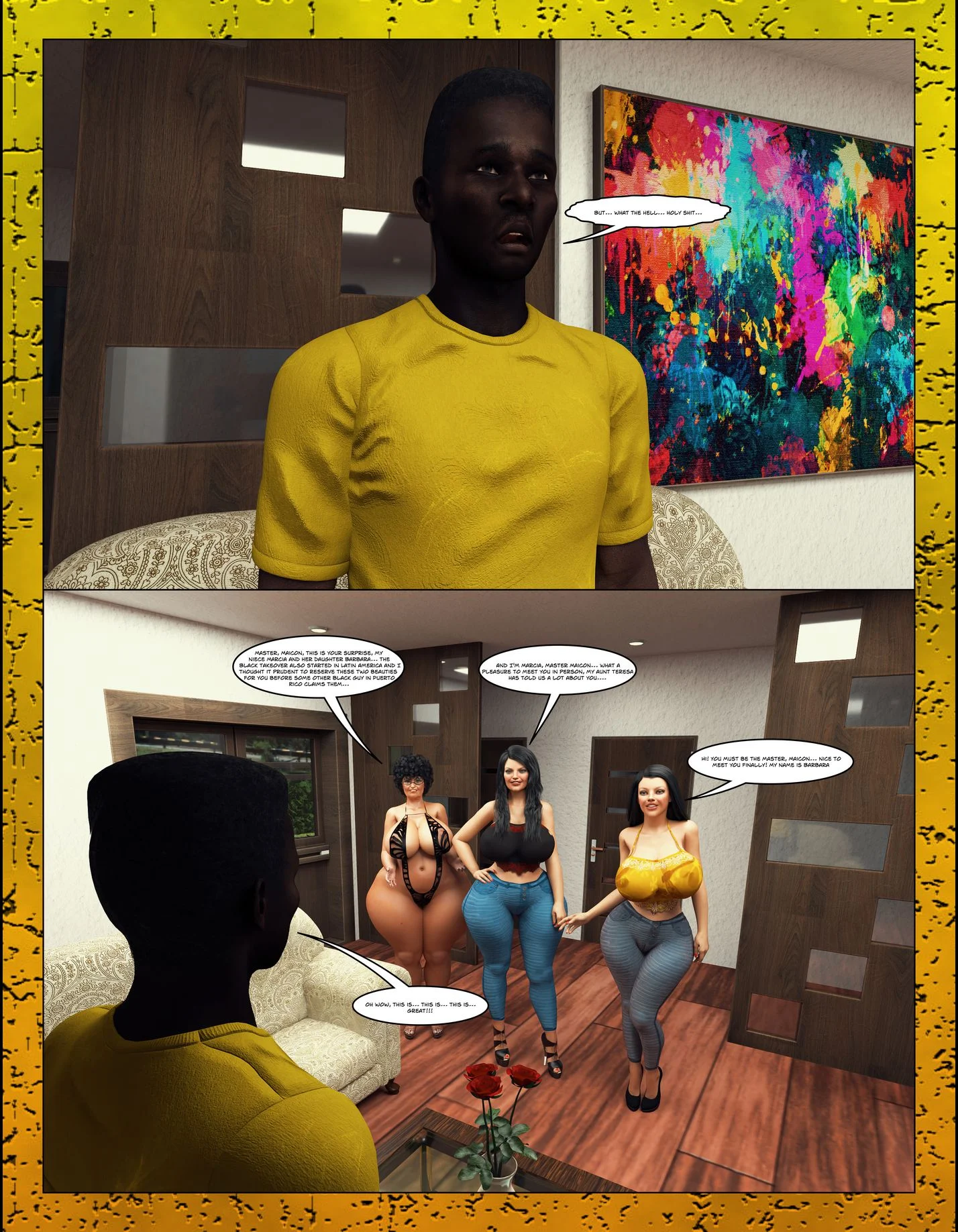 Black Takeover [Moiarte3D] 8 . Black Takeover - Game Over - Chapter 8 [Moiarte3D] – page 42
