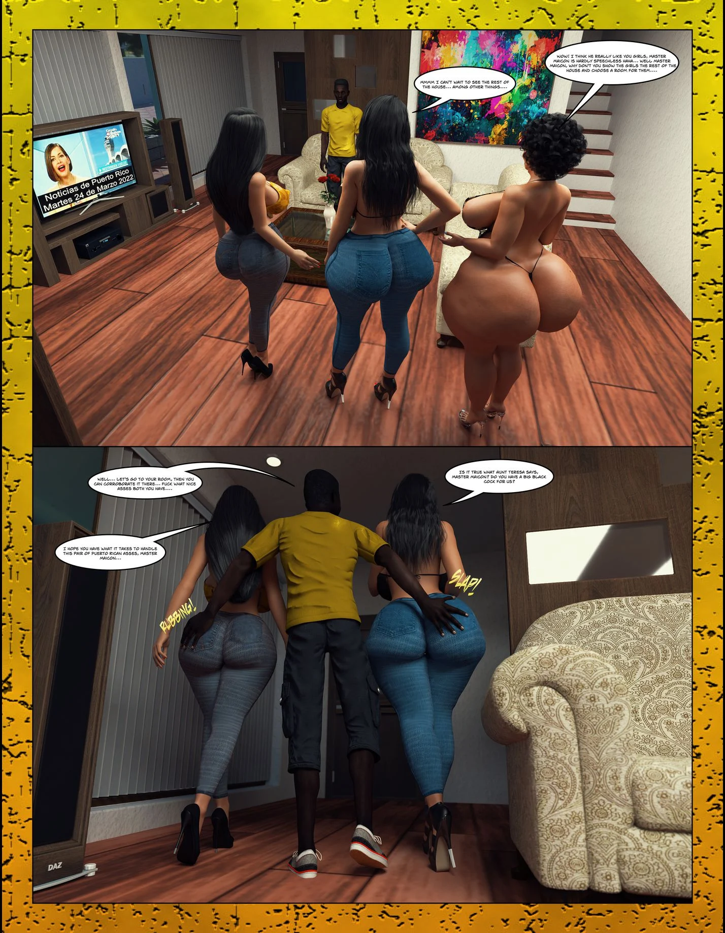 Black Takeover [Moiarte3D] 8 . Black Takeover - Game Over - Chapter 8 [Moiarte3D] – page 43