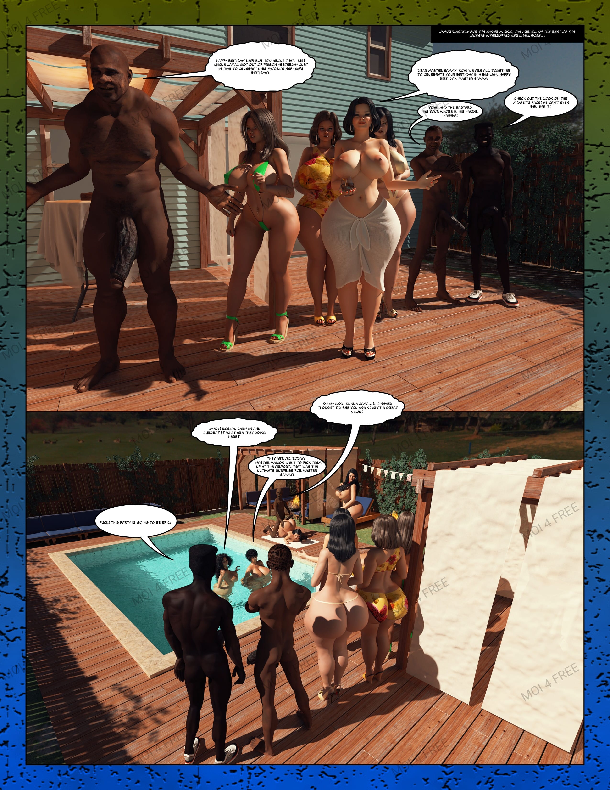 Black Takeover [Moiarte3D] 2 . Black Takeover - Ortega Chronicles - Chapter 2 [Moiarte3D] – page 24