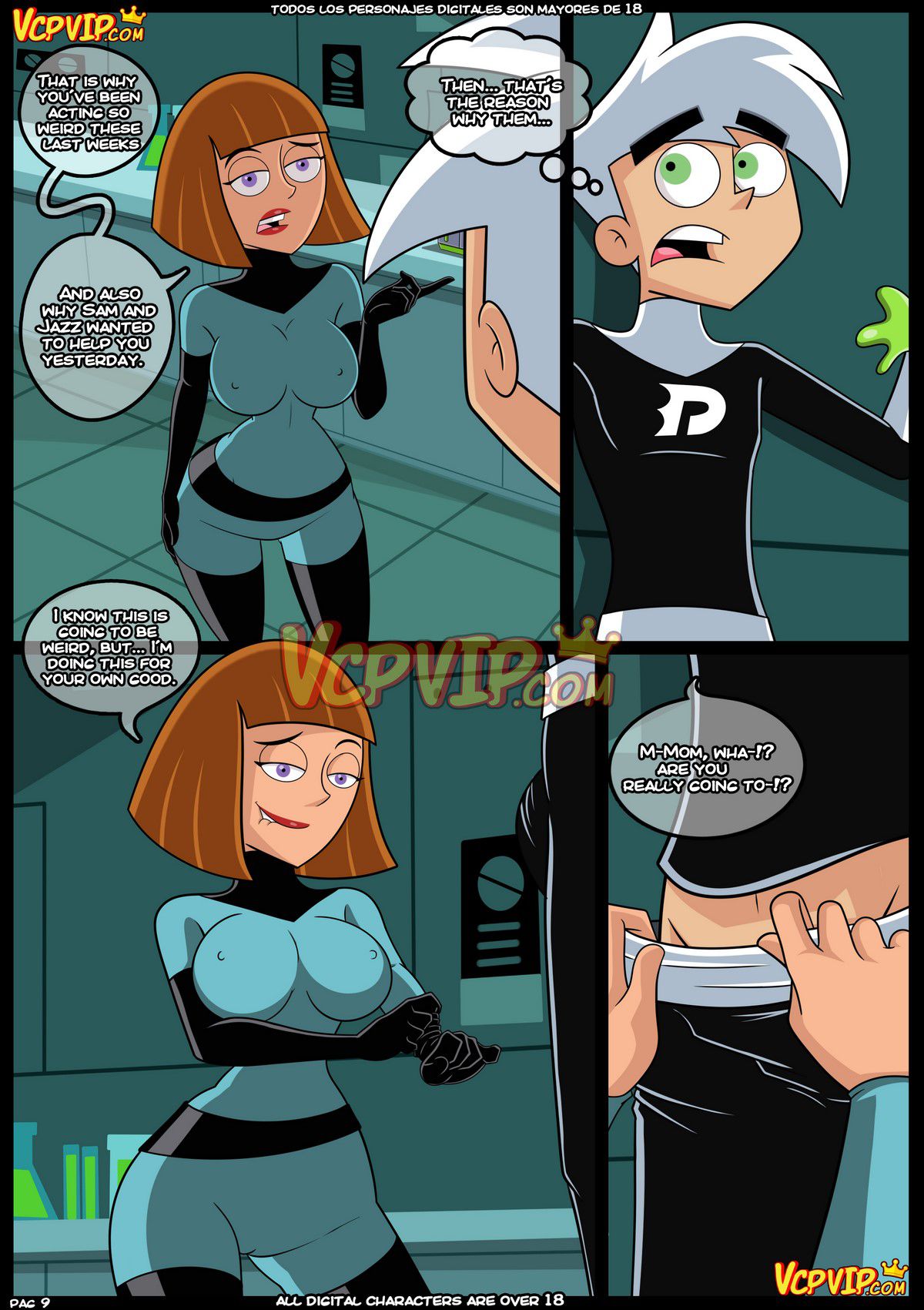 Ghost Puberty (Danny Phantom) [Milky Bunny] 3 . Ghost Puberty - Chapter 3 (Danny Phantom) [Croc] – page 10
