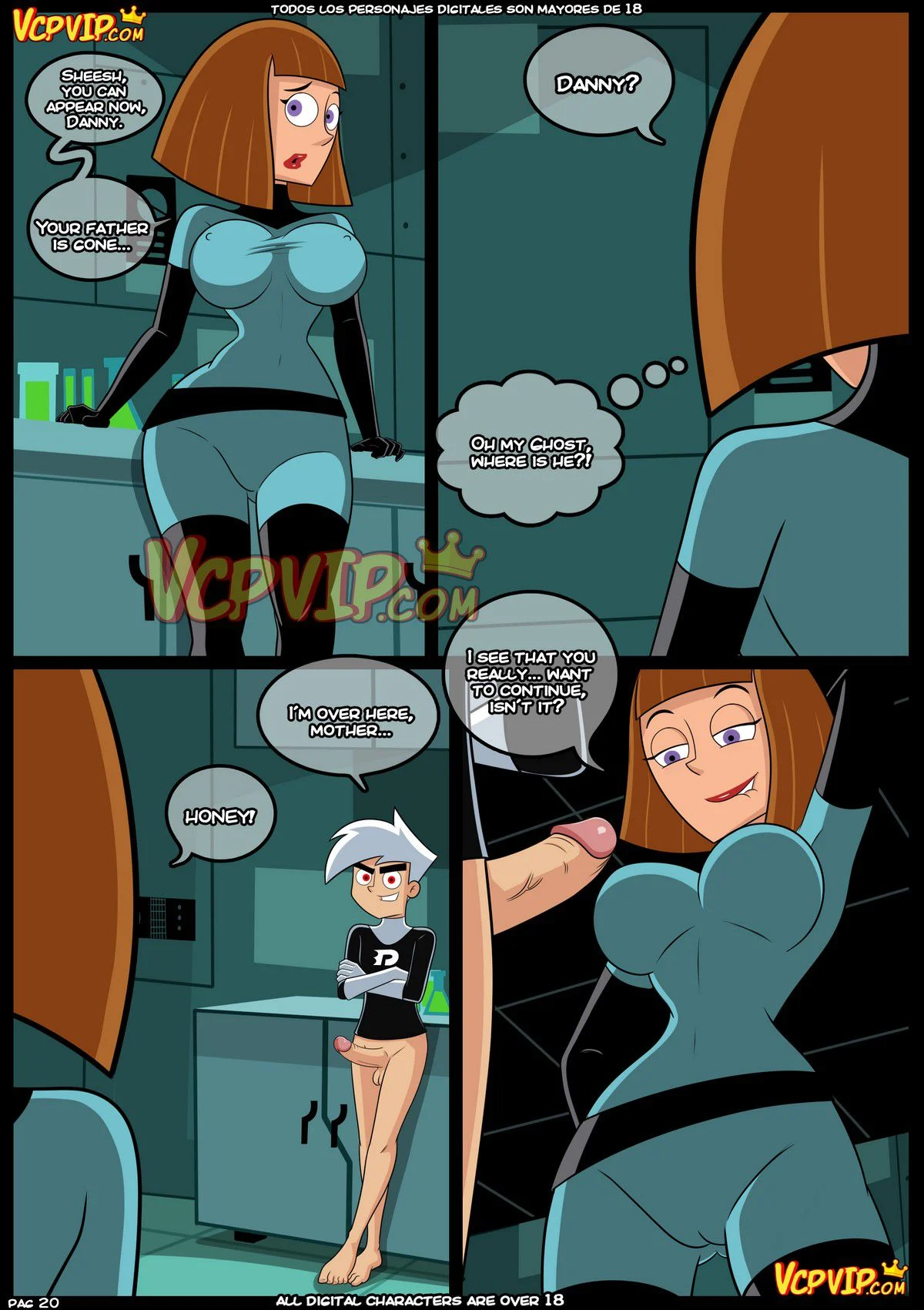 Ghost Puberty (Danny Phantom) [Milky Bunny] 3 . Ghost Puberty - Chapter 3 (Danny Phantom) [Croc] – page 21