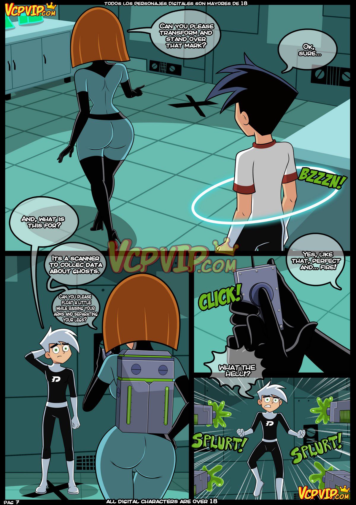 Ghost Puberty (Danny Phantom) [Milky Bunny] 3 . Ghost Puberty - Chapter 3 (Danny Phantom) [Croc] – page 8