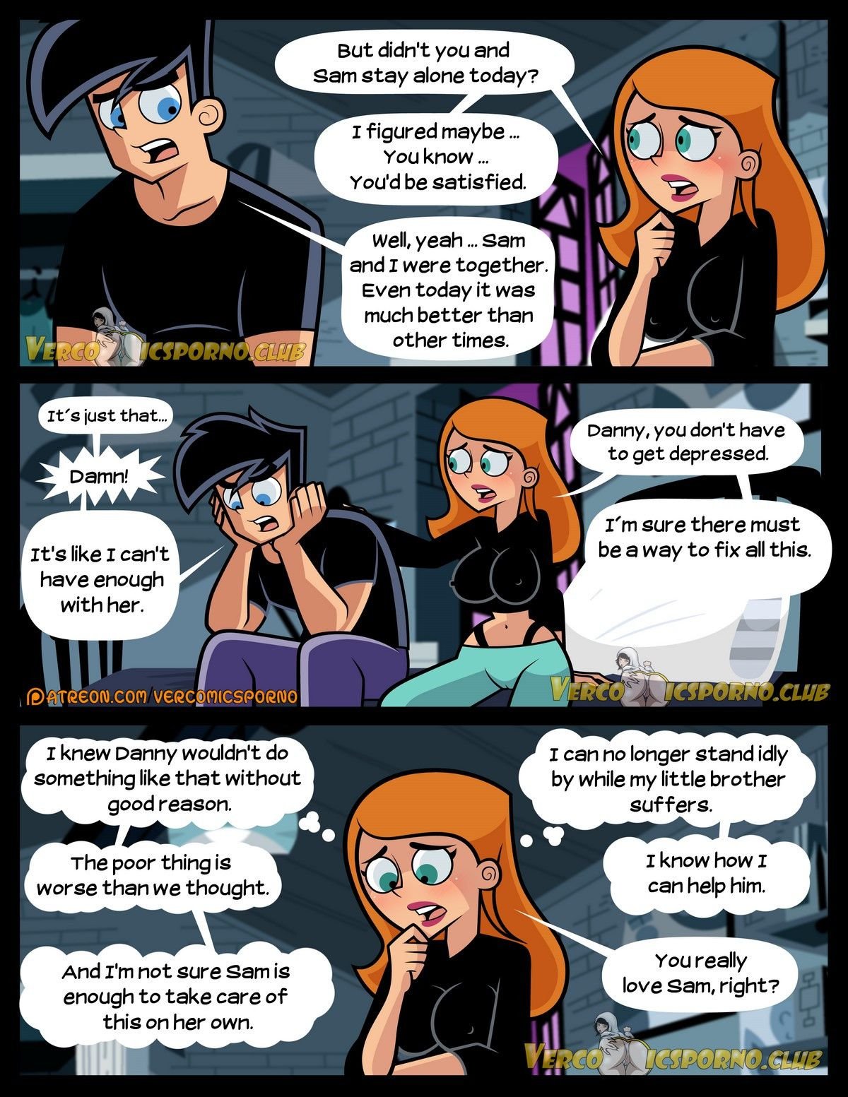 Ghost Puberty (Danny Phantom) [Milky Bunny] 2 . Ghost Puberty - Chapter 2 (Danny Phantom) [Milky Bunny] – page 10