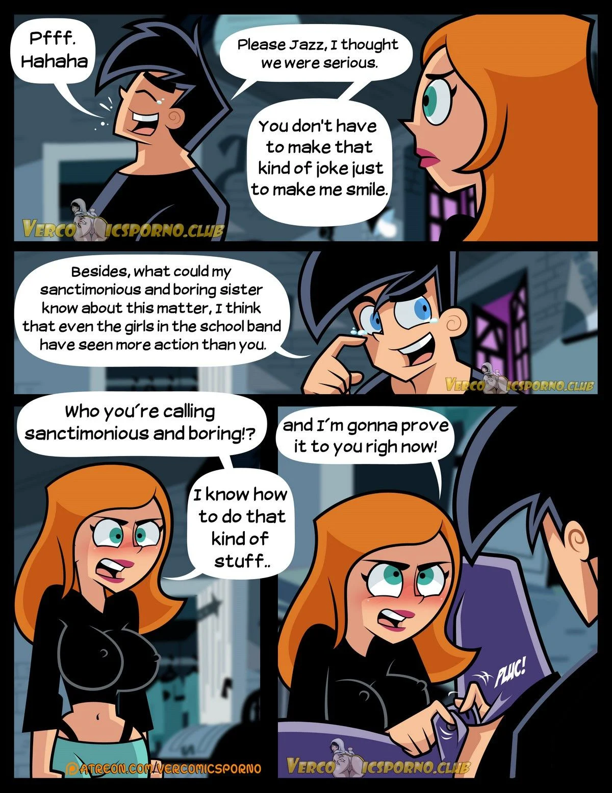 Ghost Puberty (Danny Phantom) [Milky Bunny] 2 . Ghost Puberty - Chapter 2 (Danny Phantom) [Milky Bunny] – page 12