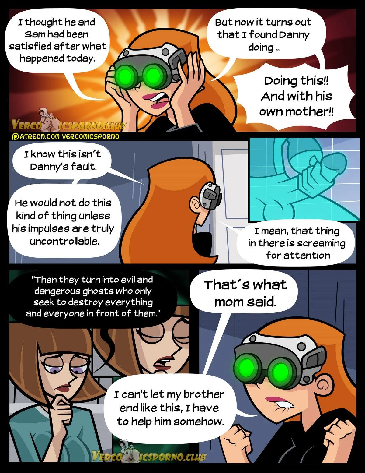 Ghost Puberty (Danny Phantom) [Milky Bunny] 2 . Ghost Puberty - Chapter 2 (Danny Phantom) [Milky Bunny] – page 6