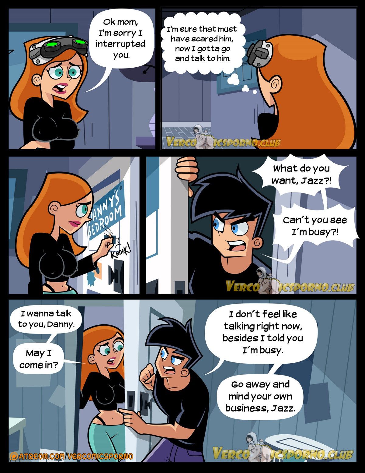 Ghost Puberty (Danny Phantom) [Milky Bunny] 2 . Ghost Puberty - Chapter 2 (Danny Phantom) [Milky Bunny] – page 8