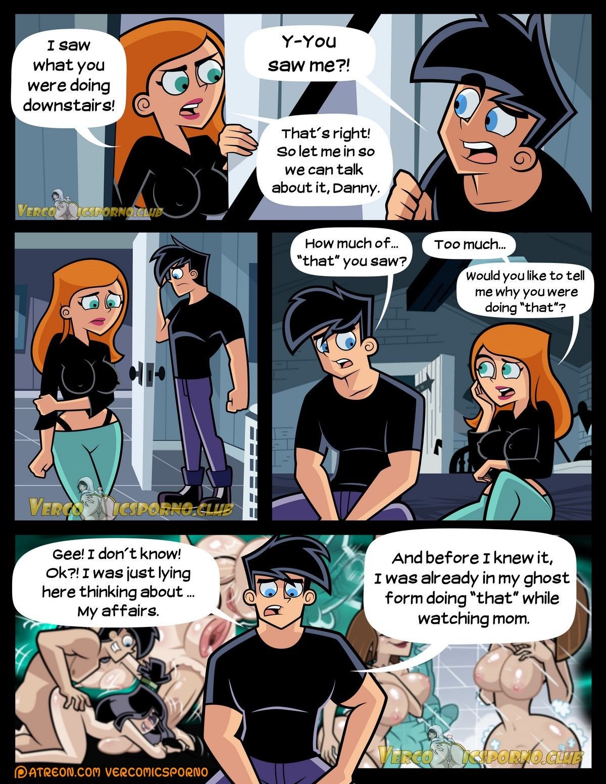 Ghost Puberty (Danny Phantom) [Milky Bunny] 2 . Ghost Puberty - Chapter 2 (Danny Phantom) [Milky Bunny] – page 9