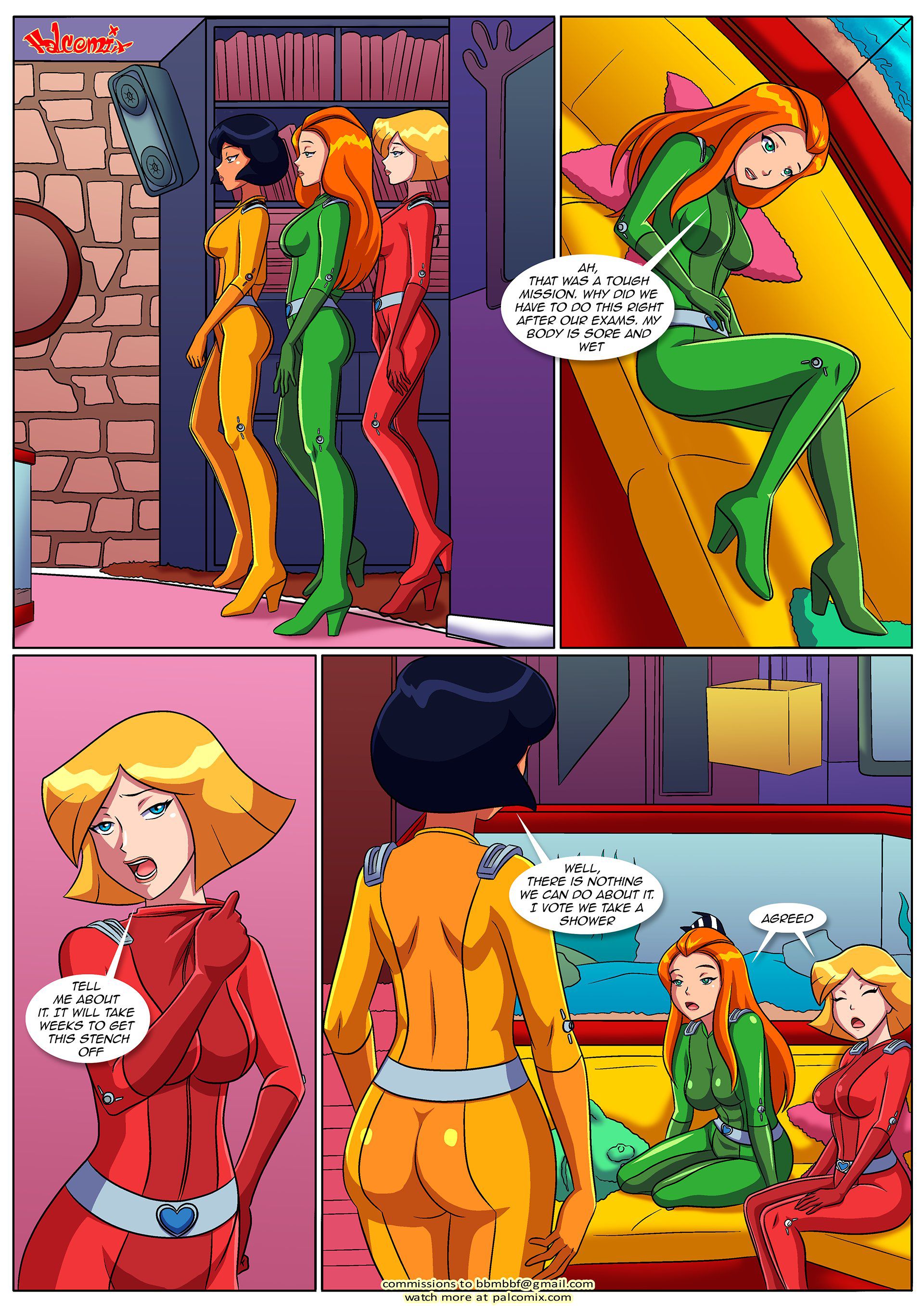 Totally Together (Totally Spies!) [Palcomix] 1 . Totally Together - Chapter 1(Totally Spies!) [Palcomix] – page 2