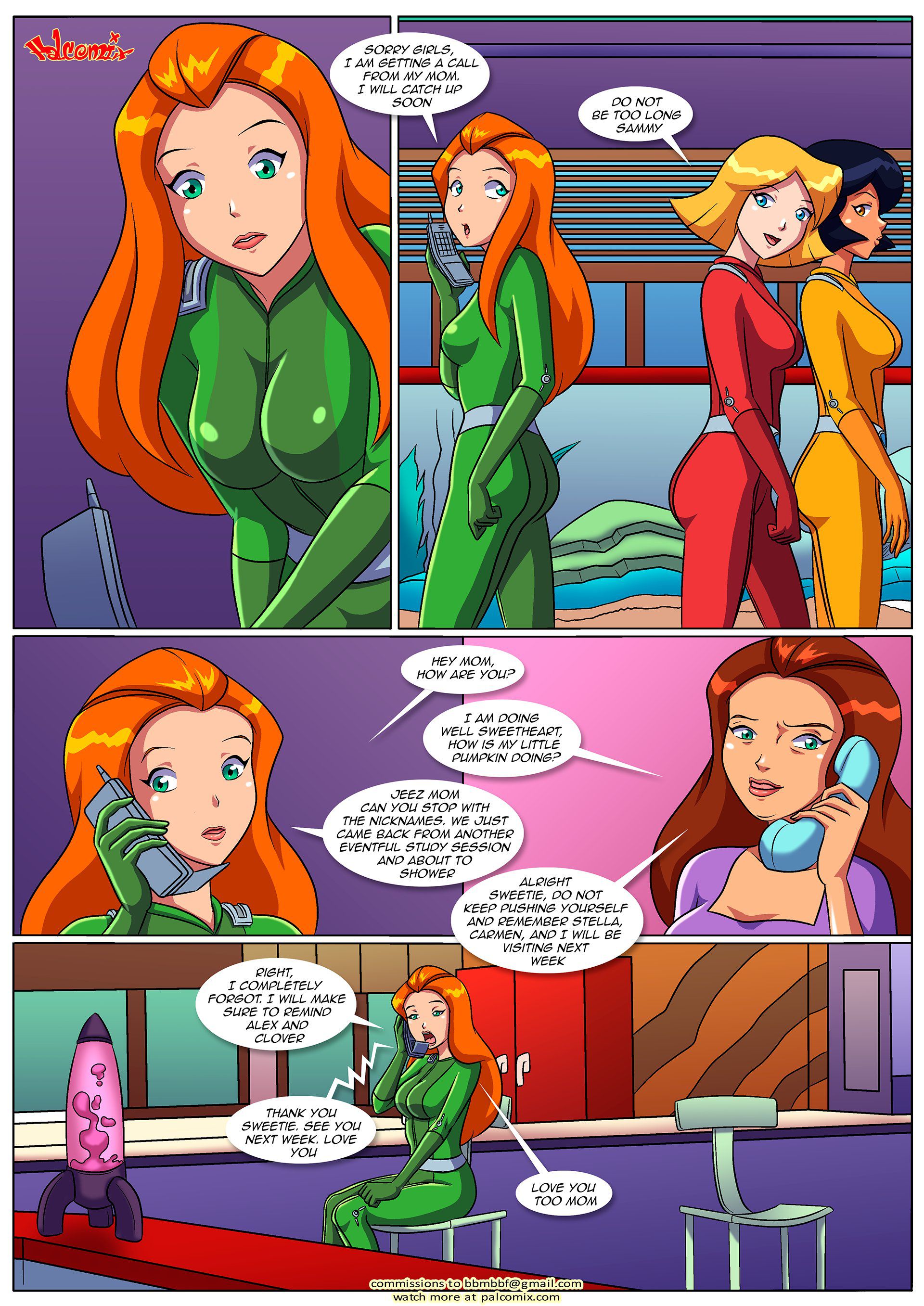 Totally Together (Totally Spies!) [Palcomix] 1 . Totally Together - Chapter 1(Totally Spies!) [Palcomix] – page 3