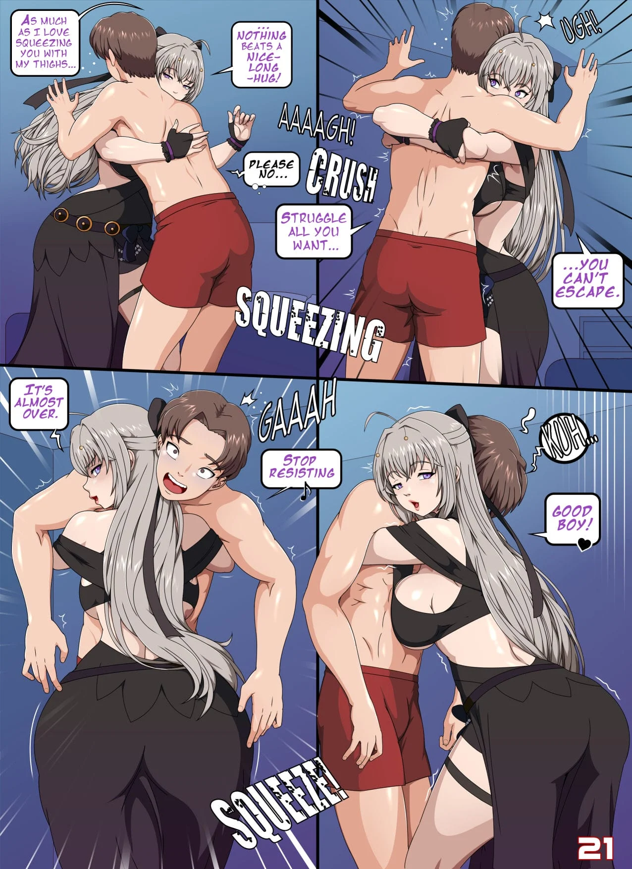 Tight Simulations - Panther Squeeze (Persona 5) [StormFedeR] 1 . Tight Simulations - Panther Squeeze - Chapter 1 (Persona 5) [StormFedeR] – page 23