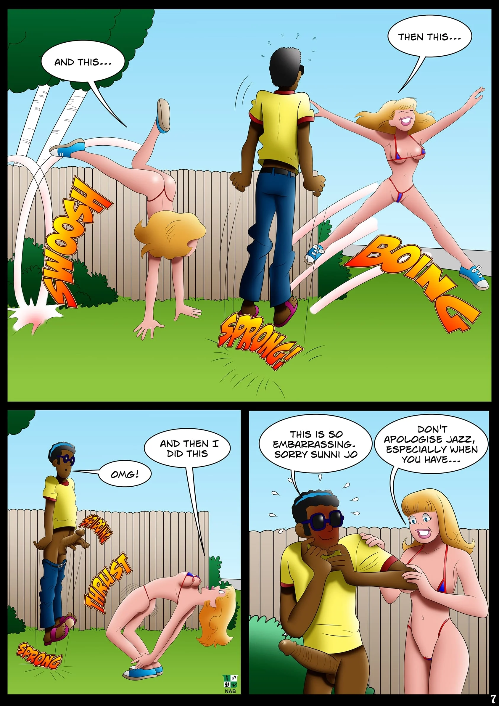 Sunshine's Pom Poms [Nab] 1 . Sunshine's Pom Poms - Chapter 1 [Nab] – page 8