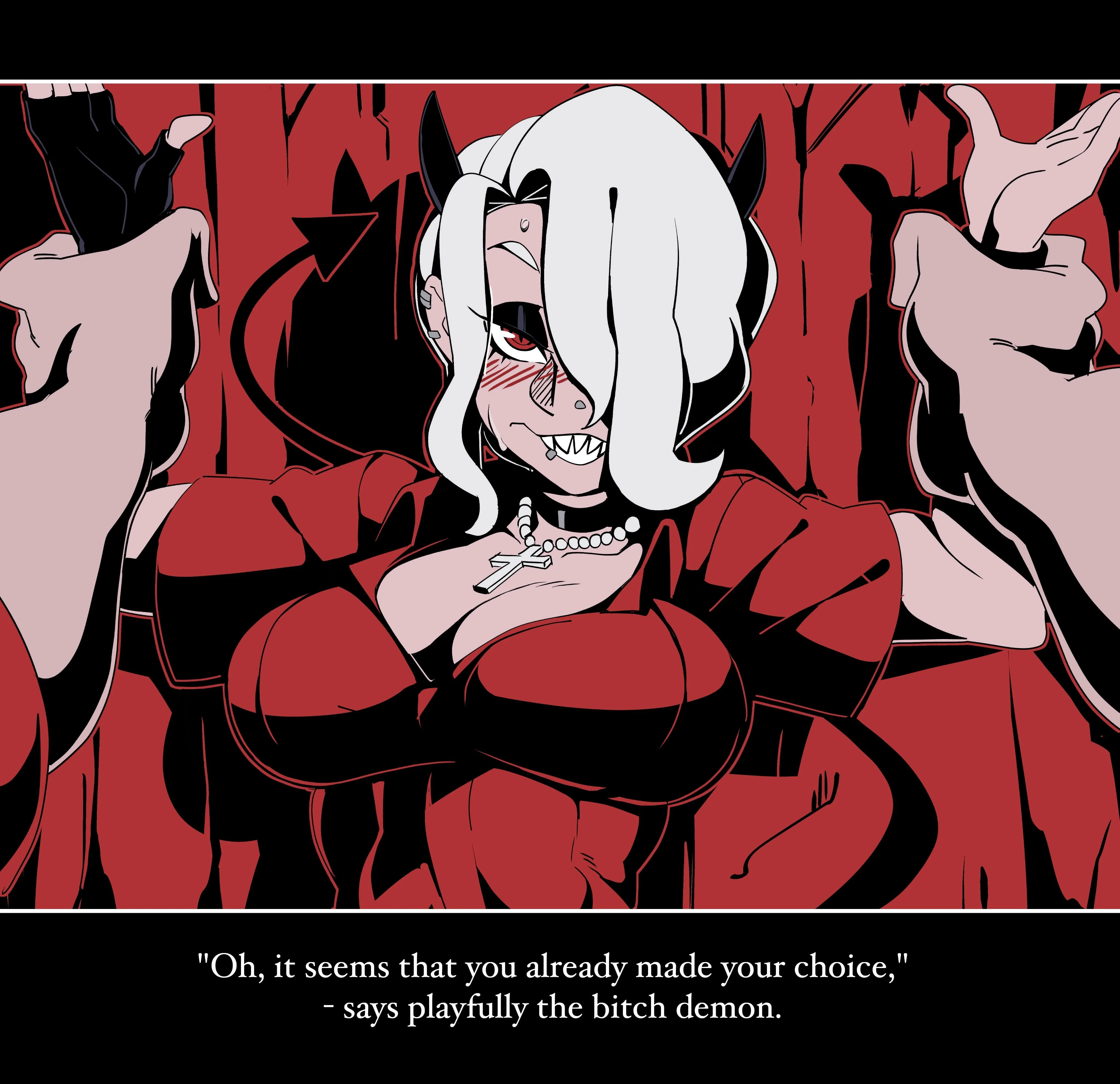 Helltaker Fanart Madness (Helltaker) [Nisego] Helltaker Fanart Madness - (Helltaker) [Nisego] – page 113