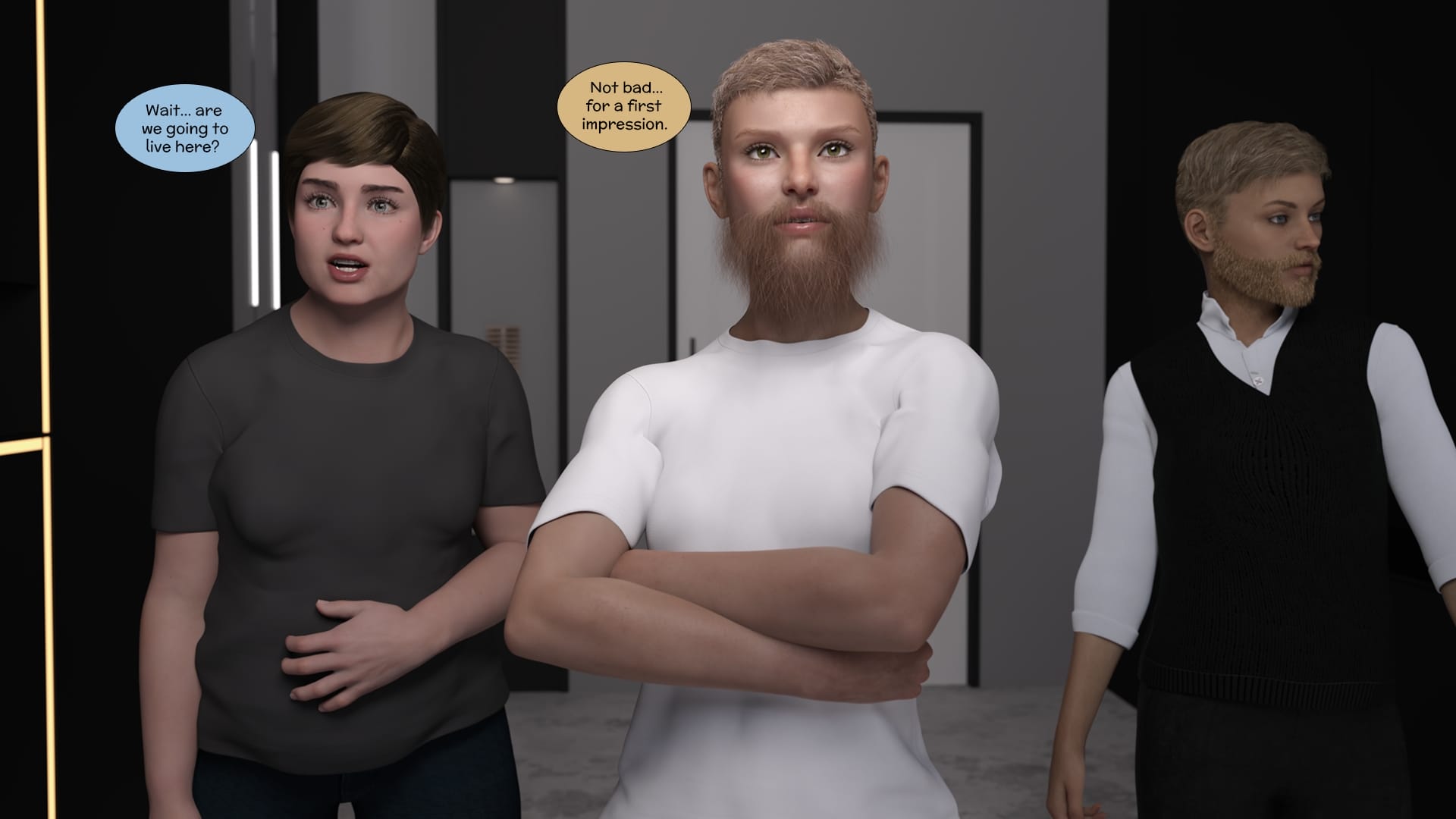 Silktrap [Kizaru3D] 1.1 . Silktrap - Chapter 1 - Part 1 [Kizaru3D] – page 13