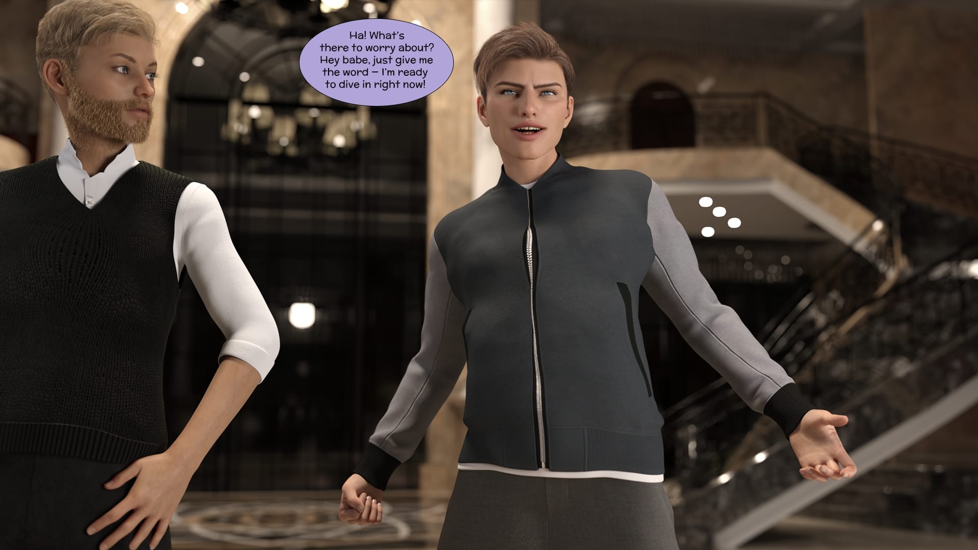 Silktrap [Kizaru3D] 1.1 . Silktrap - Chapter 1 - Part 1 [Kizaru3D] – page 9