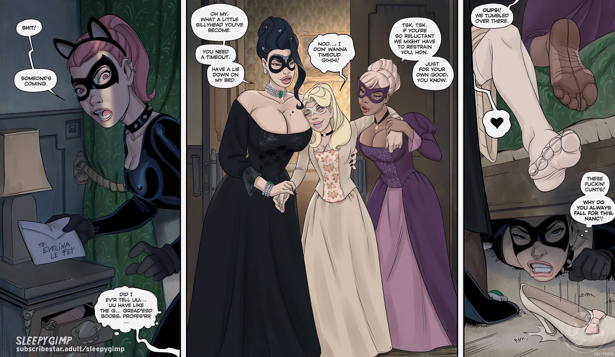 Catch A Thief - Nancy Templeton [Sleepy Gimp] 1 . Catch A Thief - Nancy Templeton - Chapter 1 [Sleepy Gimp] – page 12