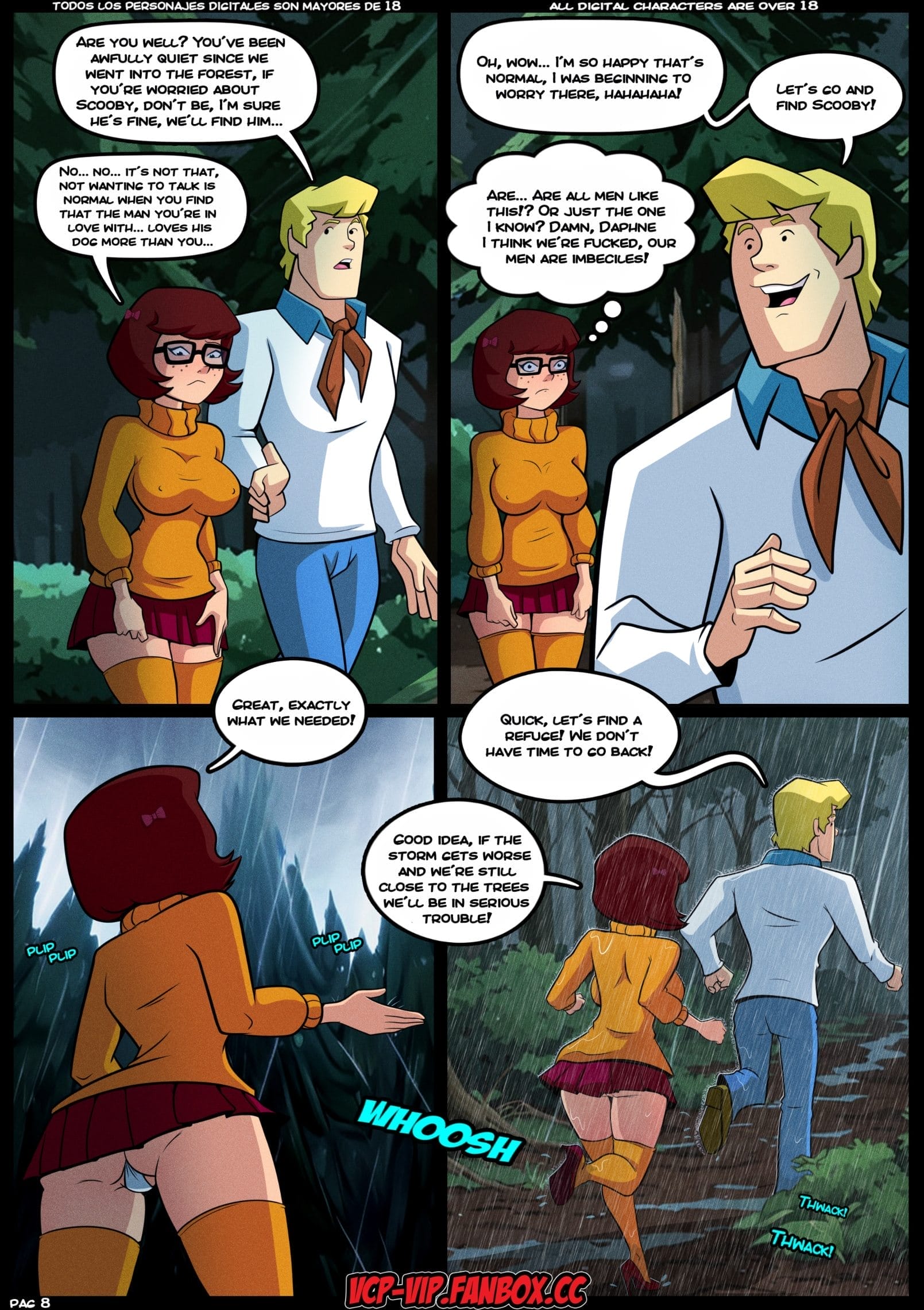 Mystery.SX - Hot Storm (Scooby-Doo) [Croc] 1 . Mystery.SX - Hot Storm - Chapter 1 (Scooby-Doo) [Croc] – page 9