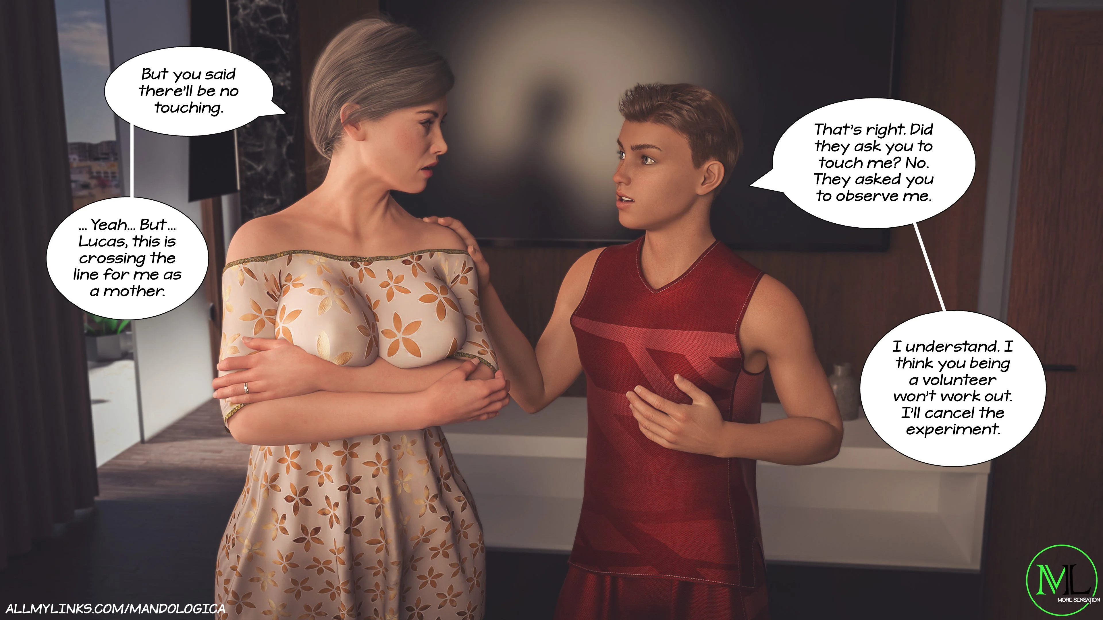 Breaking Boundaries Audio Porn Comic [MandoLogica] 2 . Breaking Boundaries  - Chapter 2 [MandoLogica] – page 55