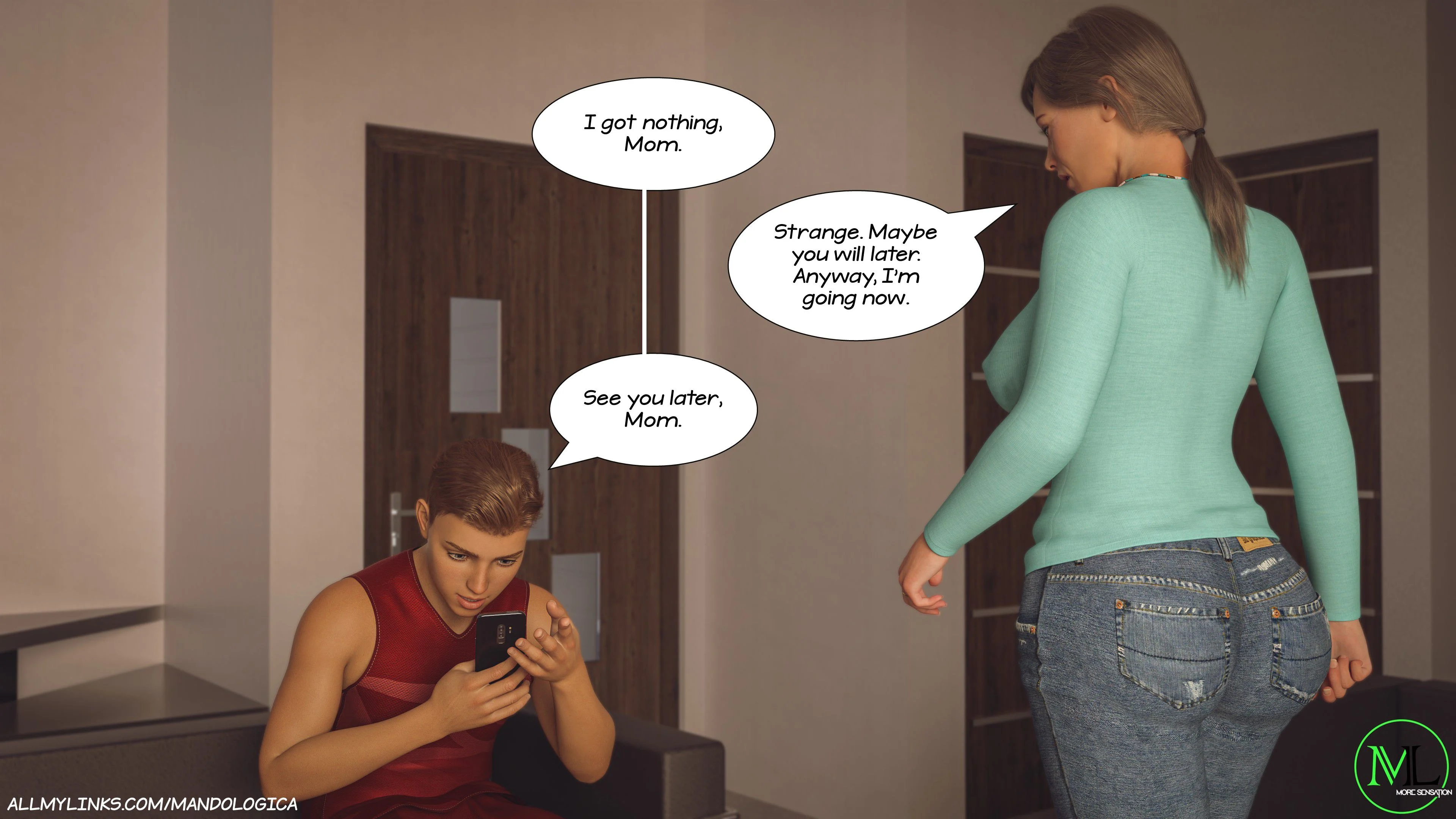 Breaking Boundaries Audio Porn Comic [MandoLogica] 2 . Breaking Boundaries  - Chapter 2 [MandoLogica] – page 9