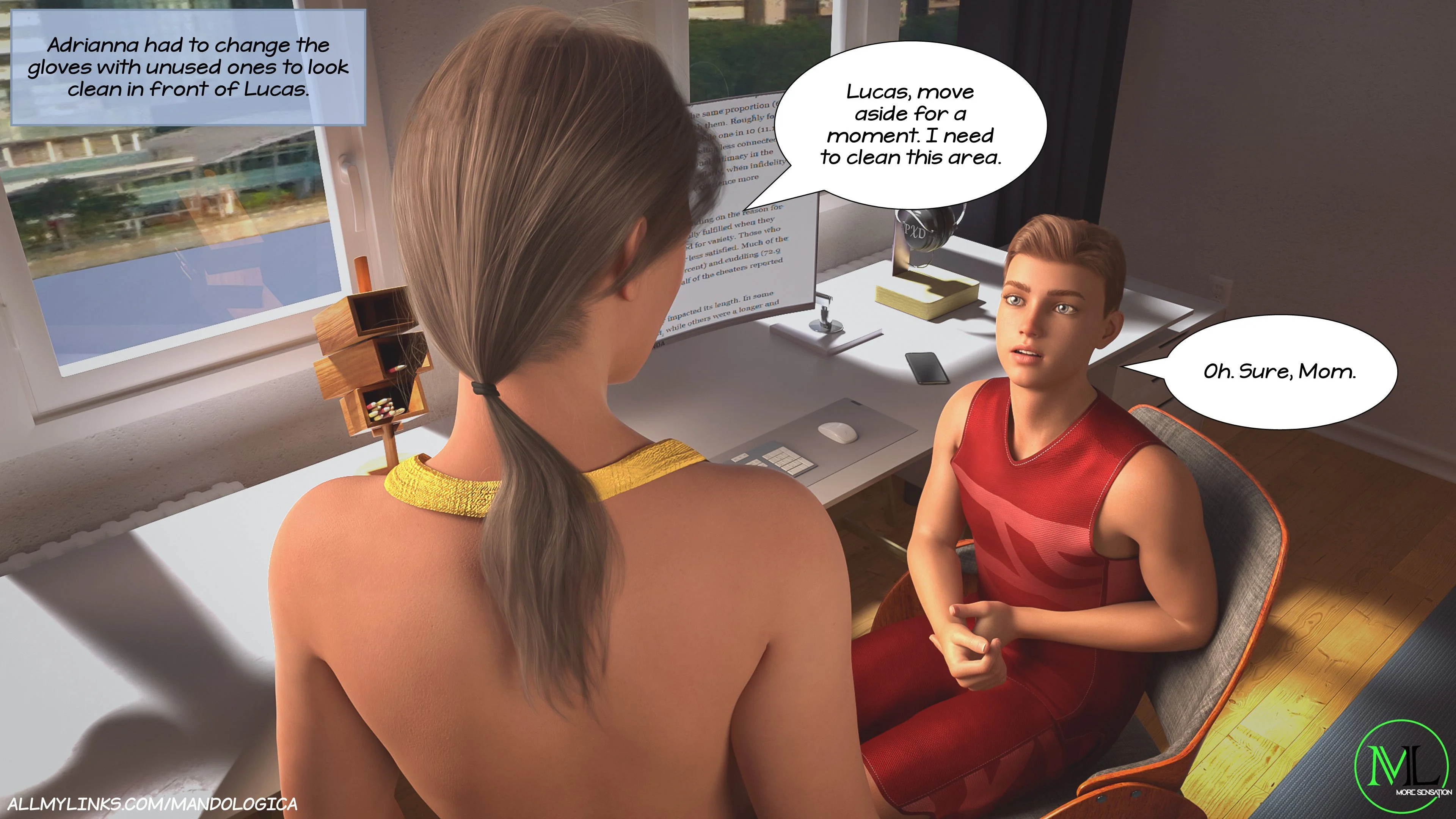 Breaking Boundaries Audio Porn Comic [MandoLogica] 4 . Breaking Boundaries - Chapter 4 [MandoLogica] – page 20